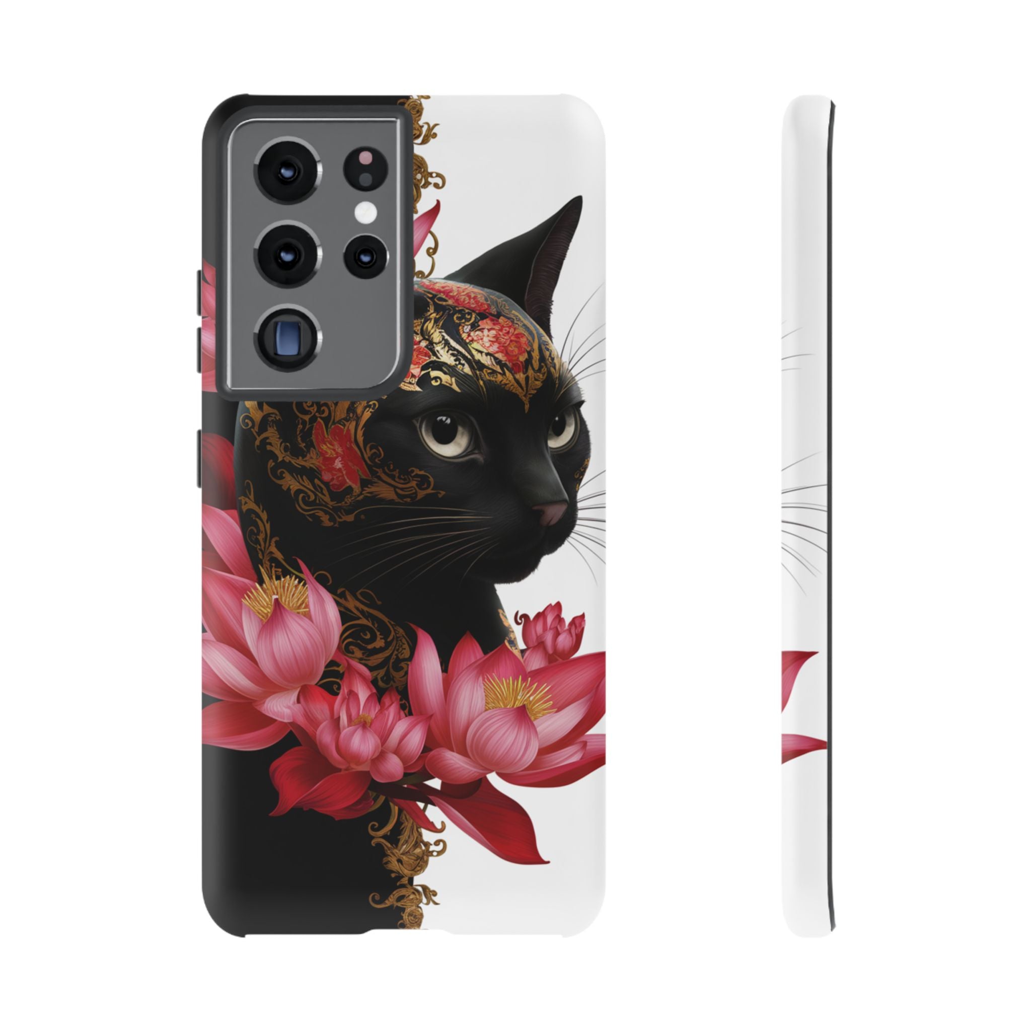 Yin & Yang Mystic Cat - Tough Guard Samsung Galaxy Case