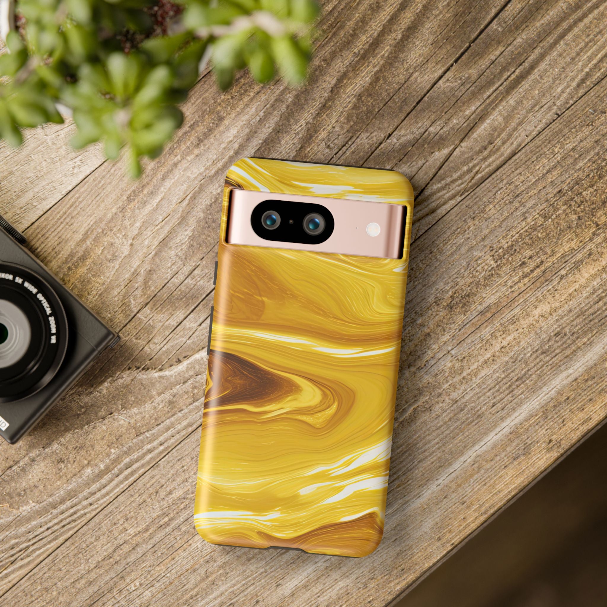 Golden Veil Marble - Tough Guard Google Pixel Case