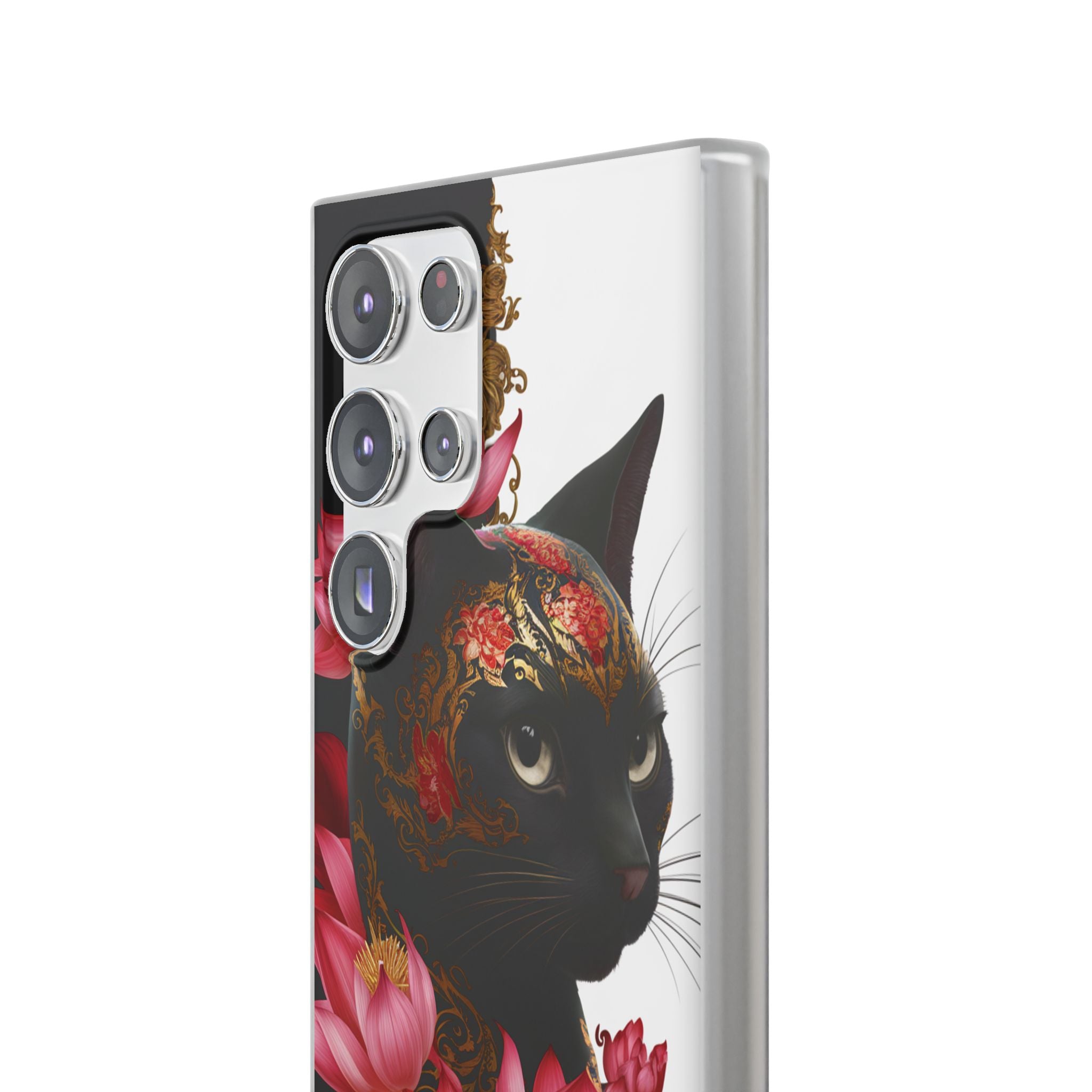 Yin & Yang Mystic Cat - Flexi Case Samsung Galaxy Case