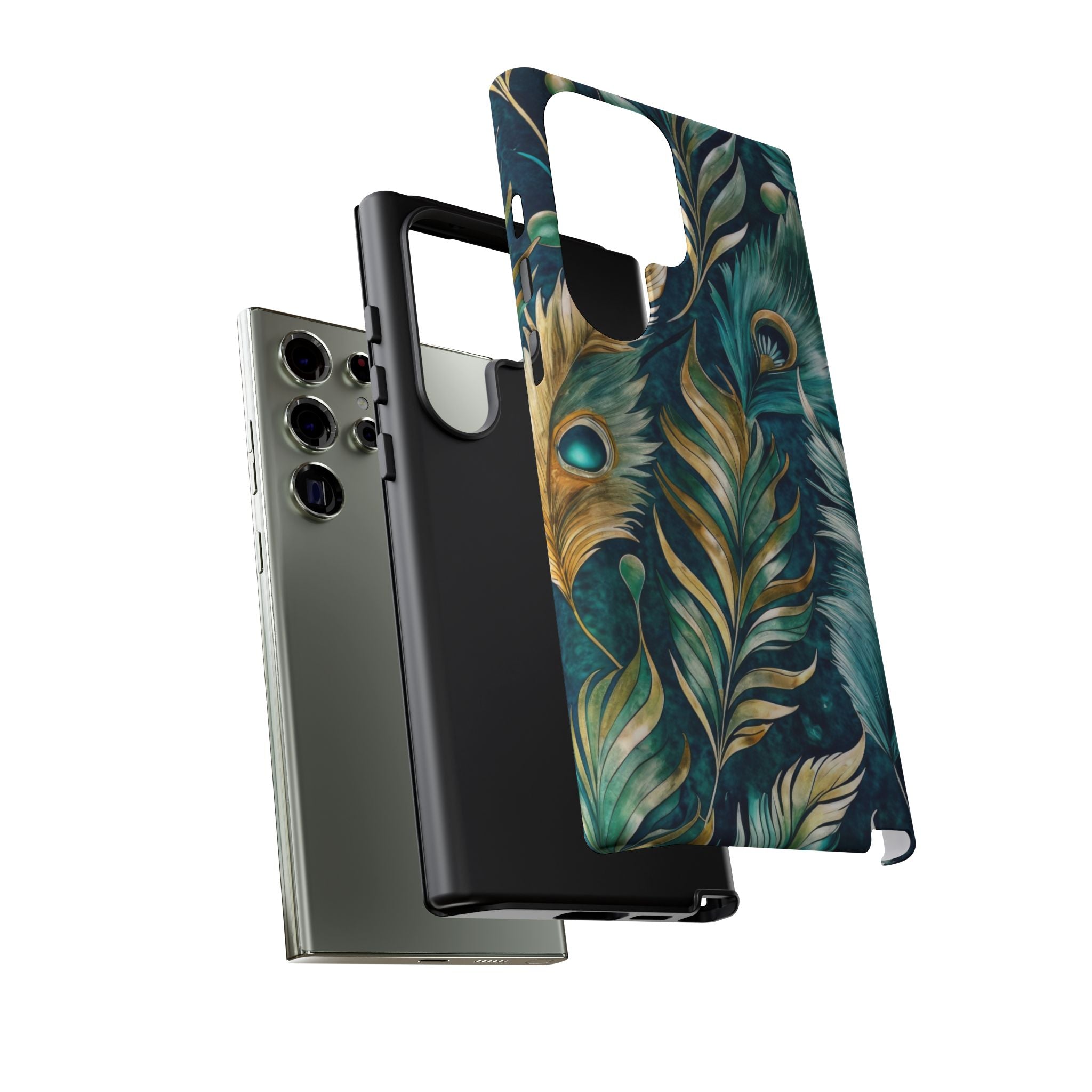 Peacock Feathers - Tough Guard Samsung Galaxy Case