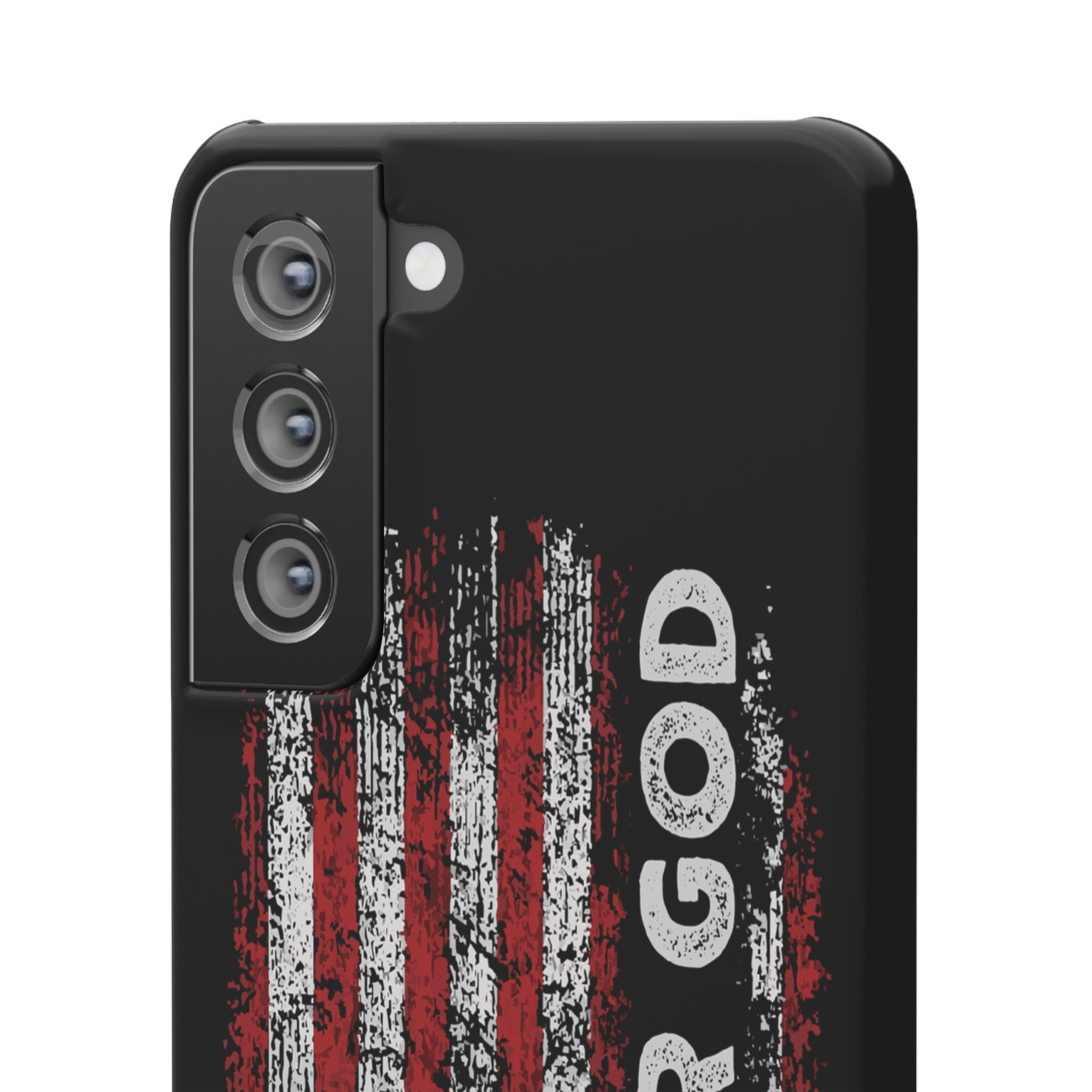 One Nation Under God American Flag - Snap Case Samsung Galaxy Case
