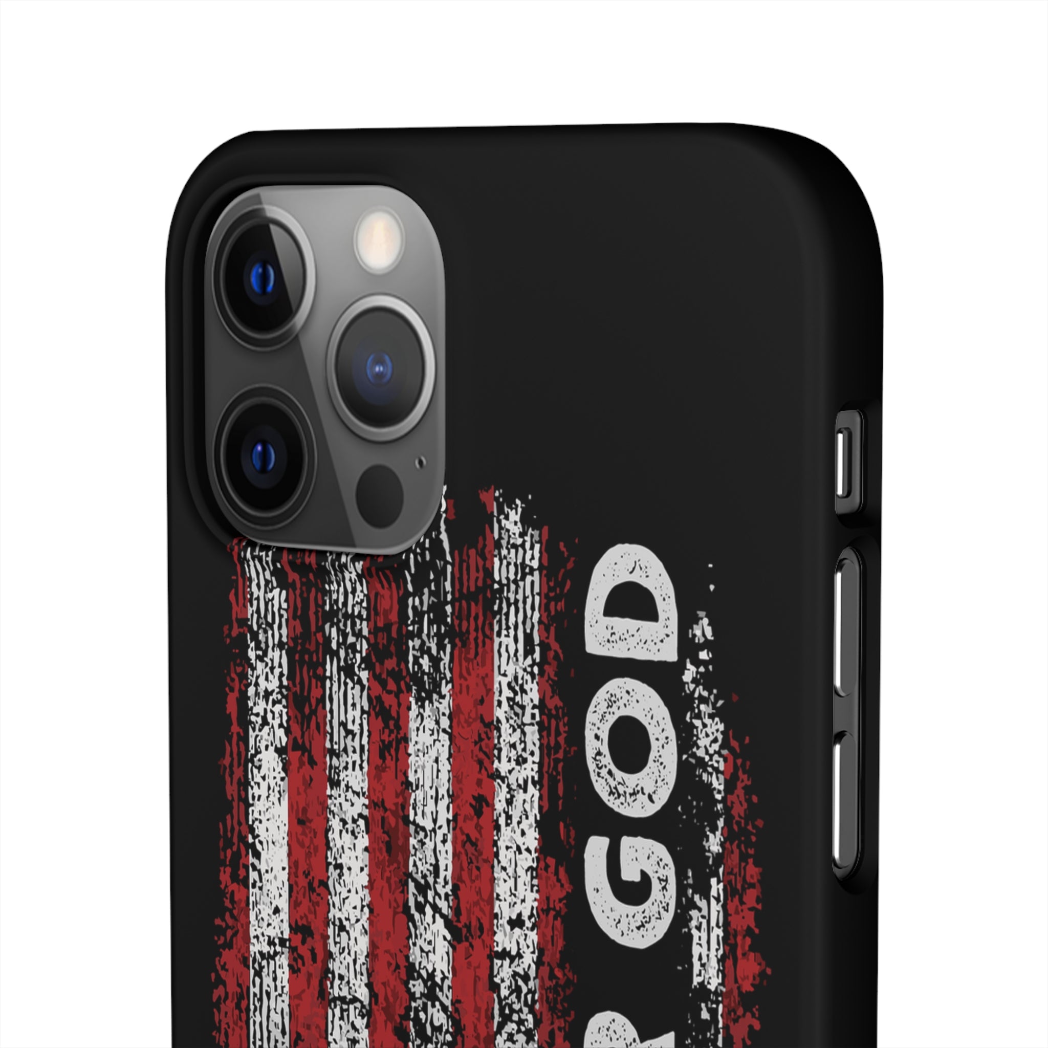 One Nation Under God American Flag - Snap Case Apple iPhone Case