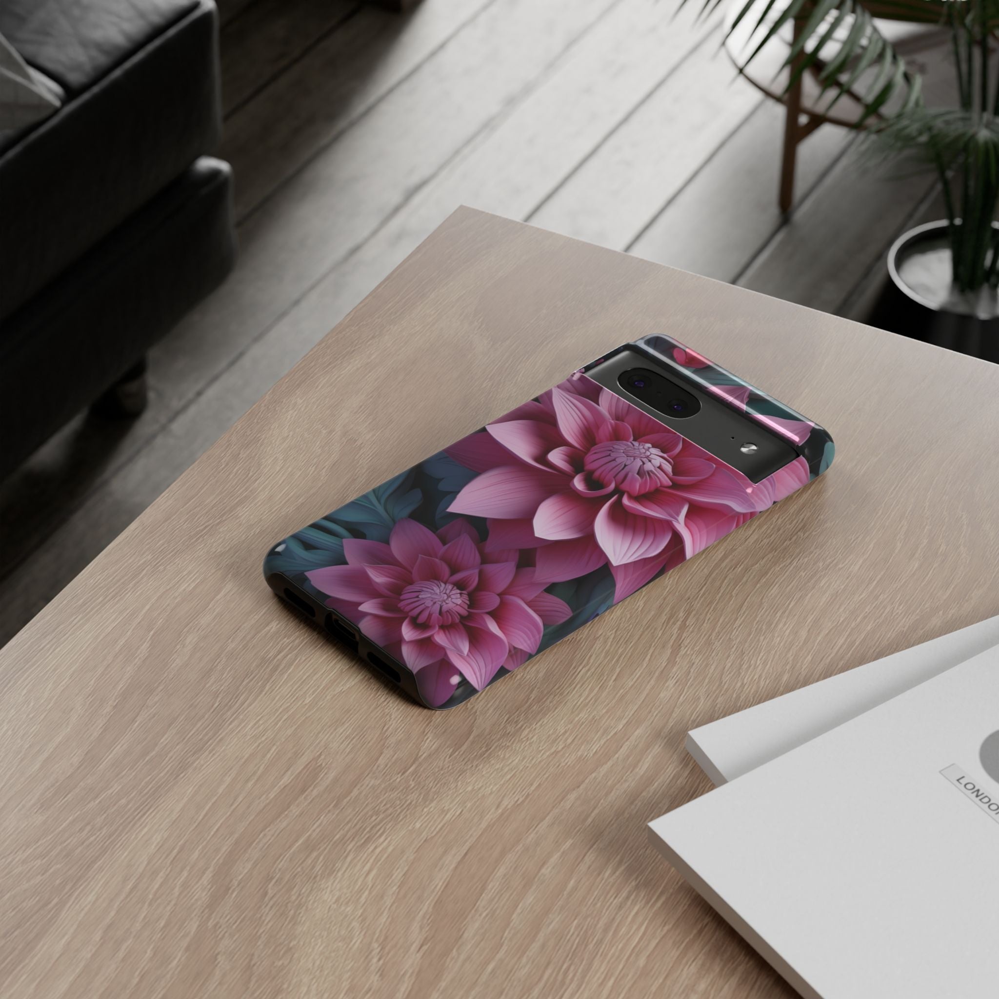 Tropical Pink Flower - Tough Guard Google Pixel Case