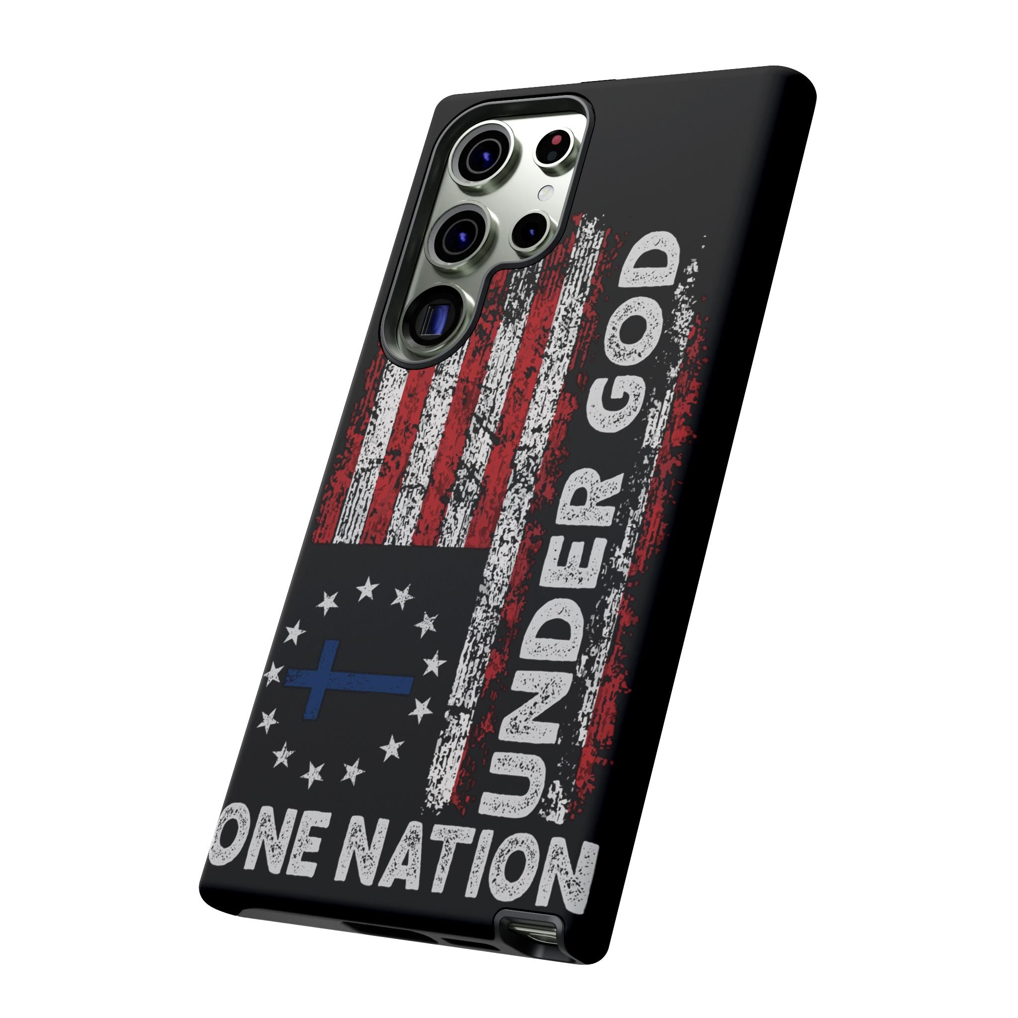 One Nation Under God American Flag - Tough Guard Samsung Galaxy Case