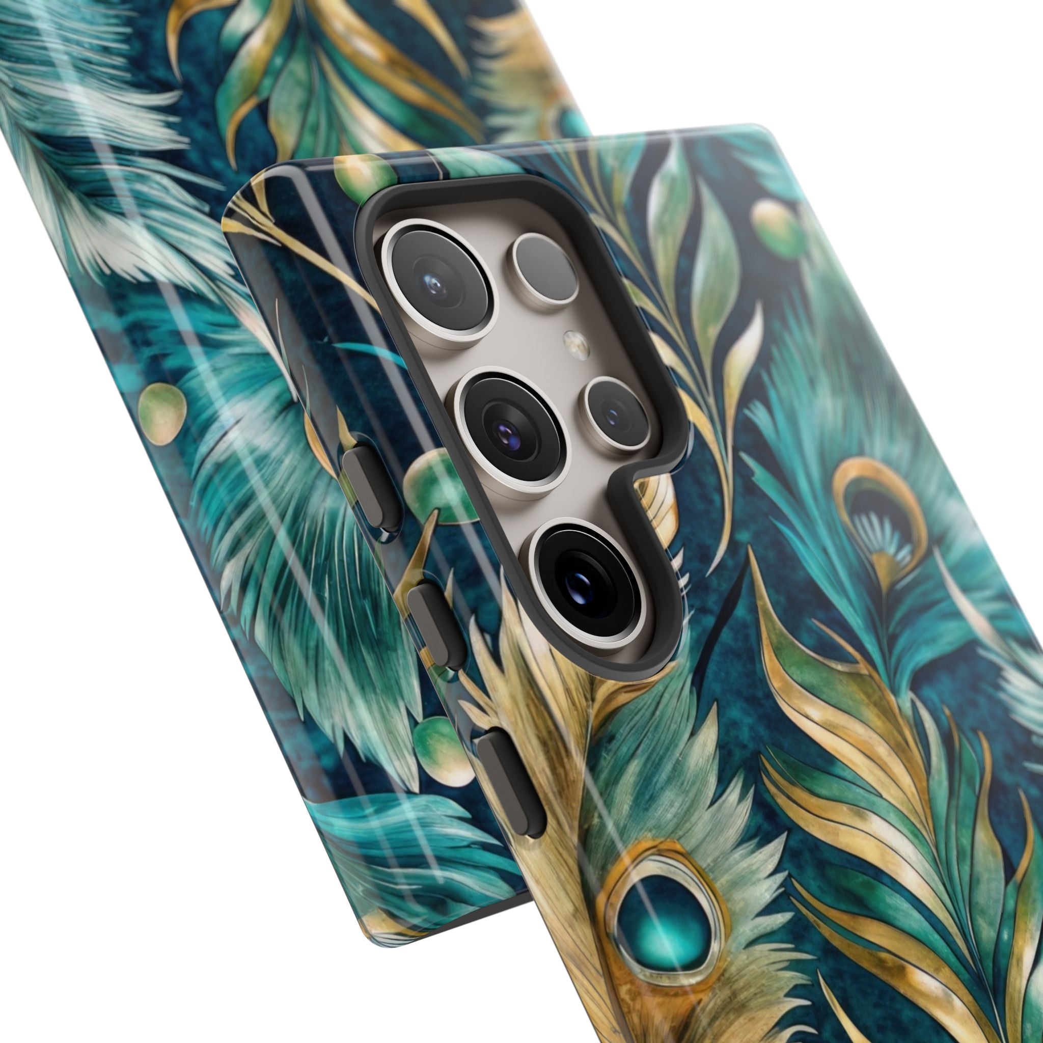Peacock Feathers - Tough Guard Samsung Galaxy Case