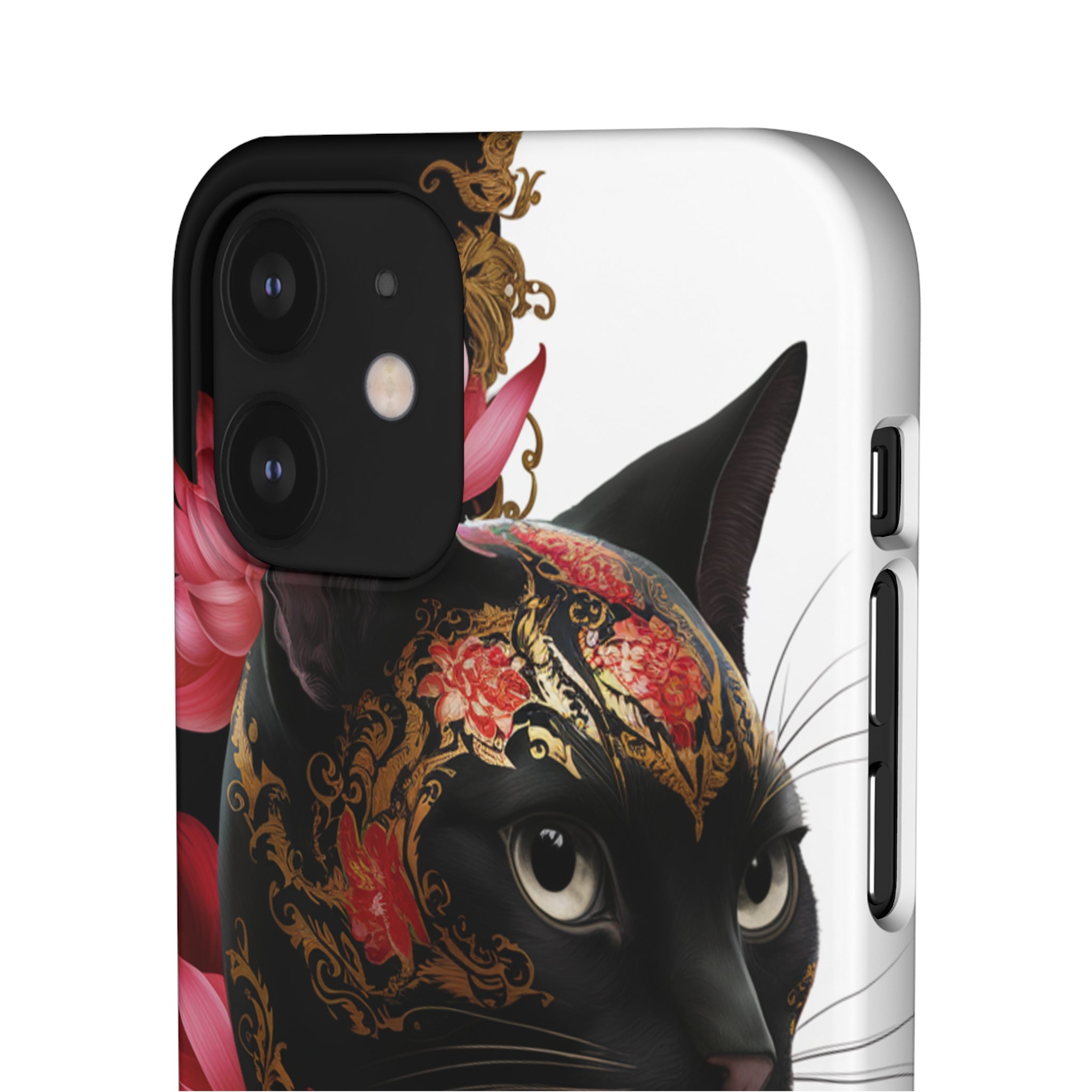 Yin & Yang Mystic Cat - Snap Case Apple iPhone Case