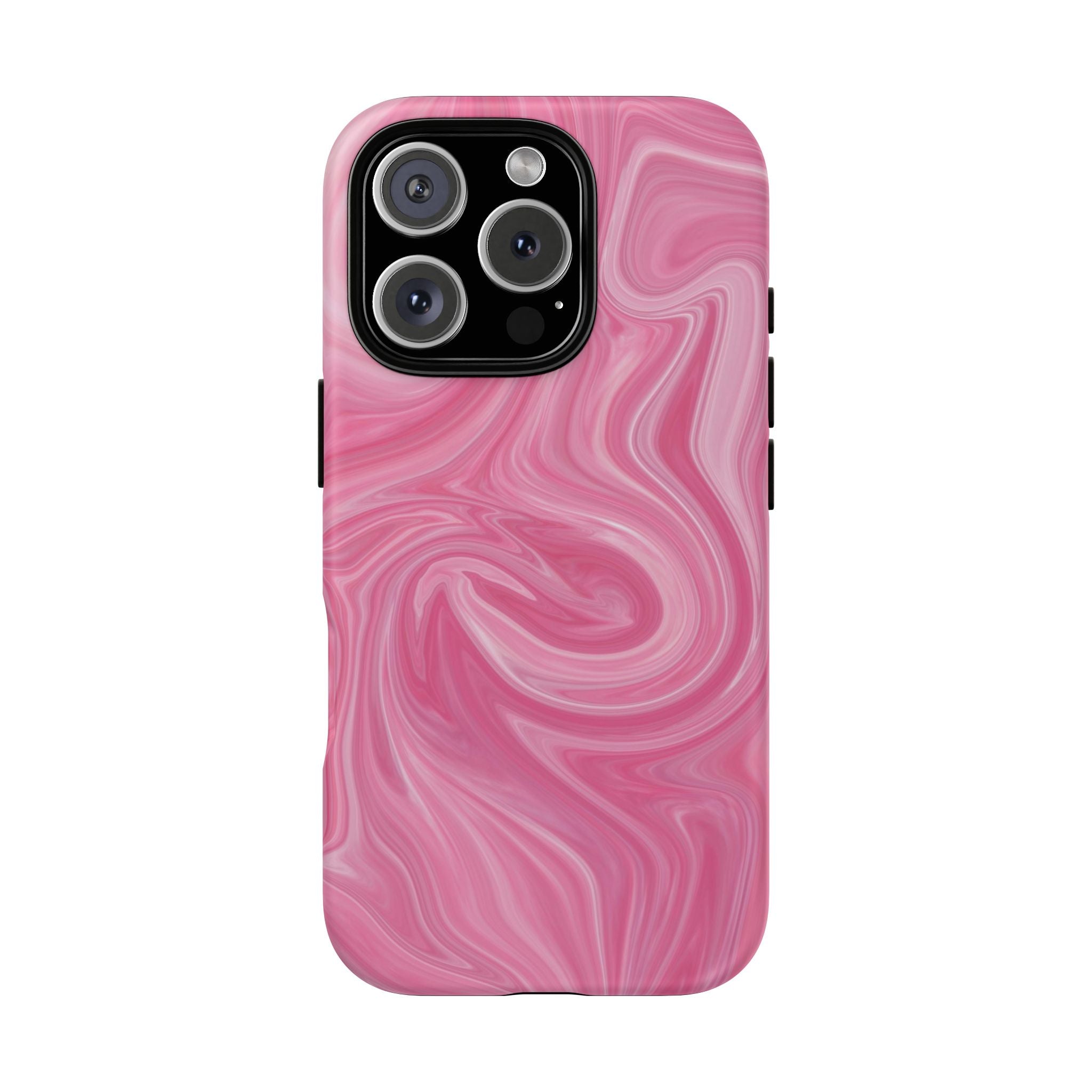 Pink Blush Marble - Tough Guard Apple iPhone Case