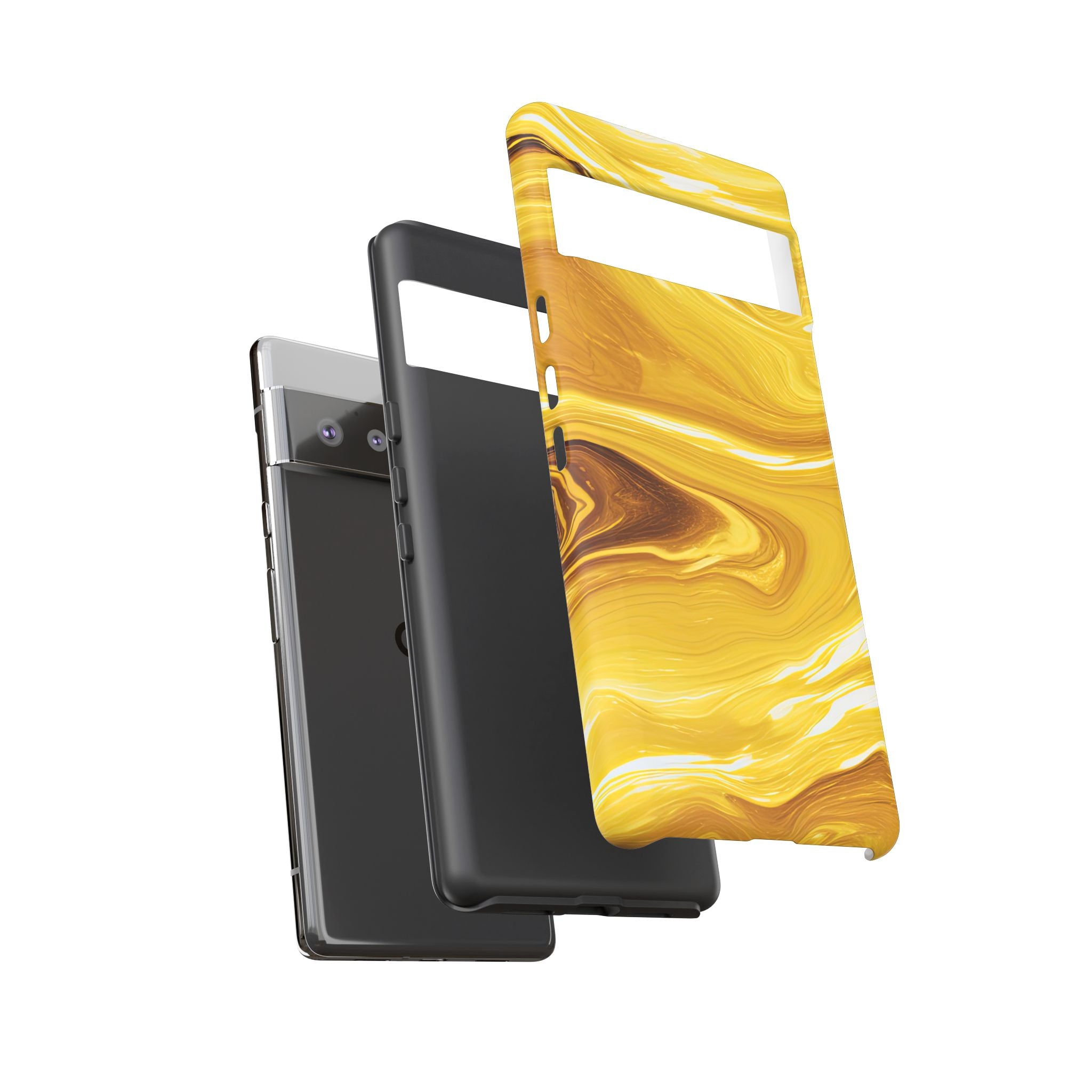 Golden Veil Marble - Tough Guard Google Pixel Case