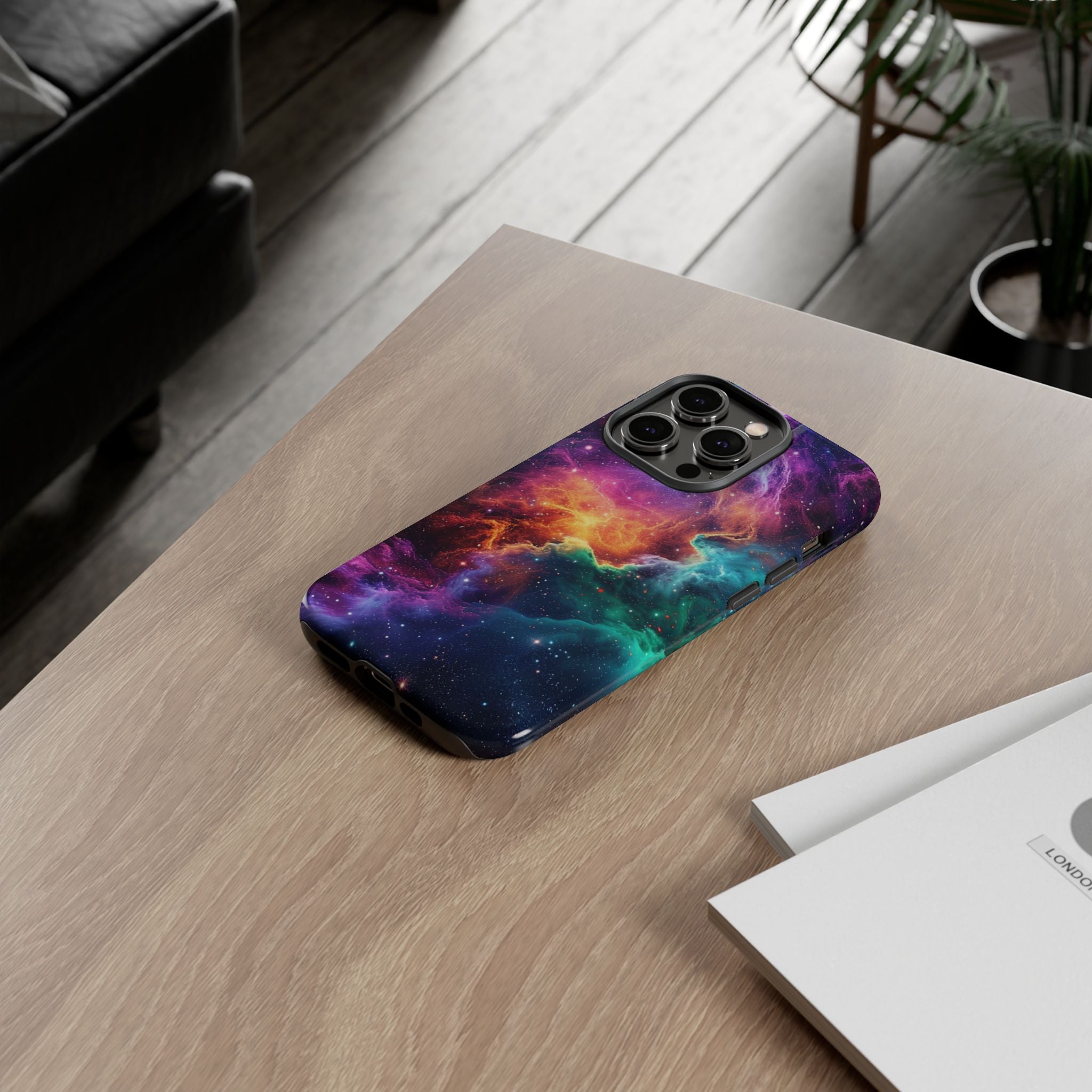 Celestial Aurora Galaxy - Tough Guard Apple iPhone Case