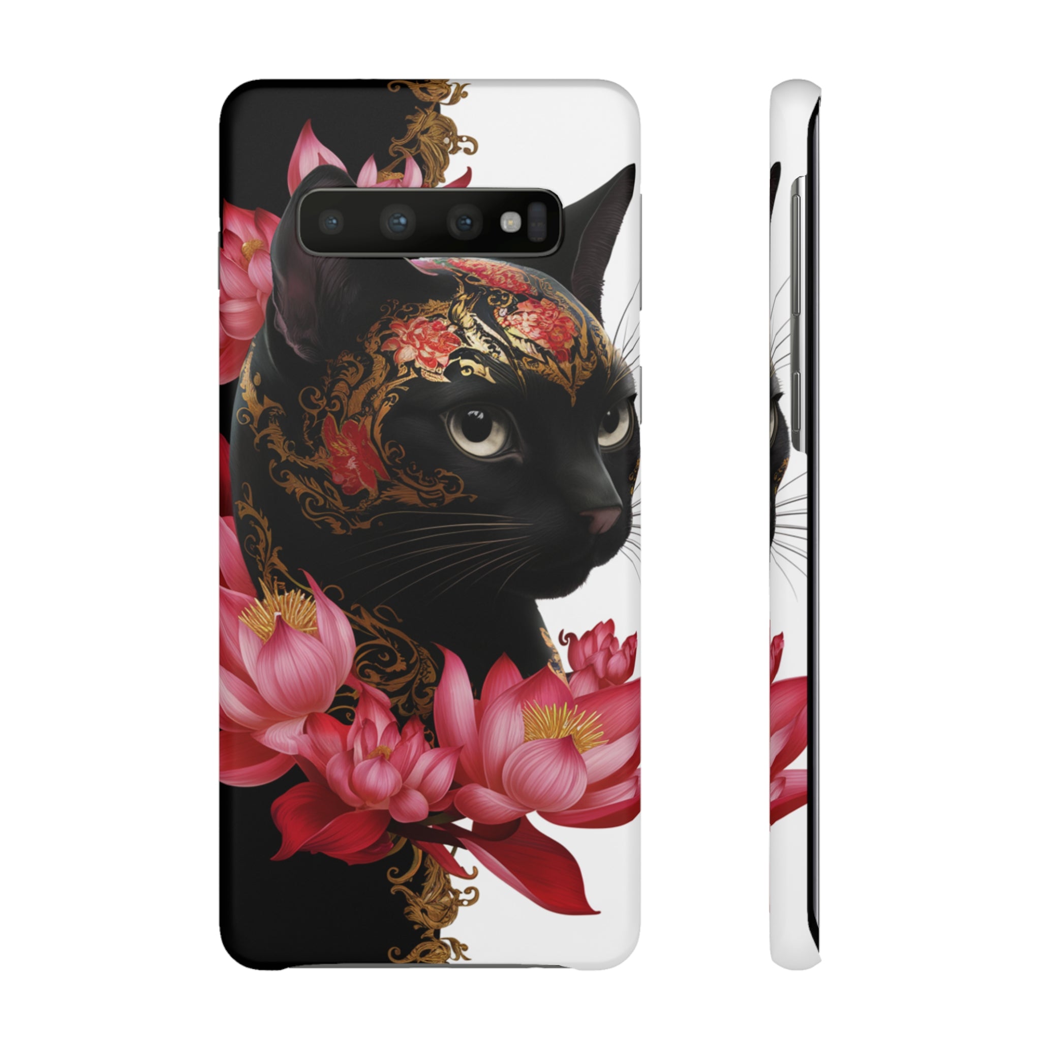 Yin & Yang Mystic Cat - Snap Case Samsung Galaxy Case