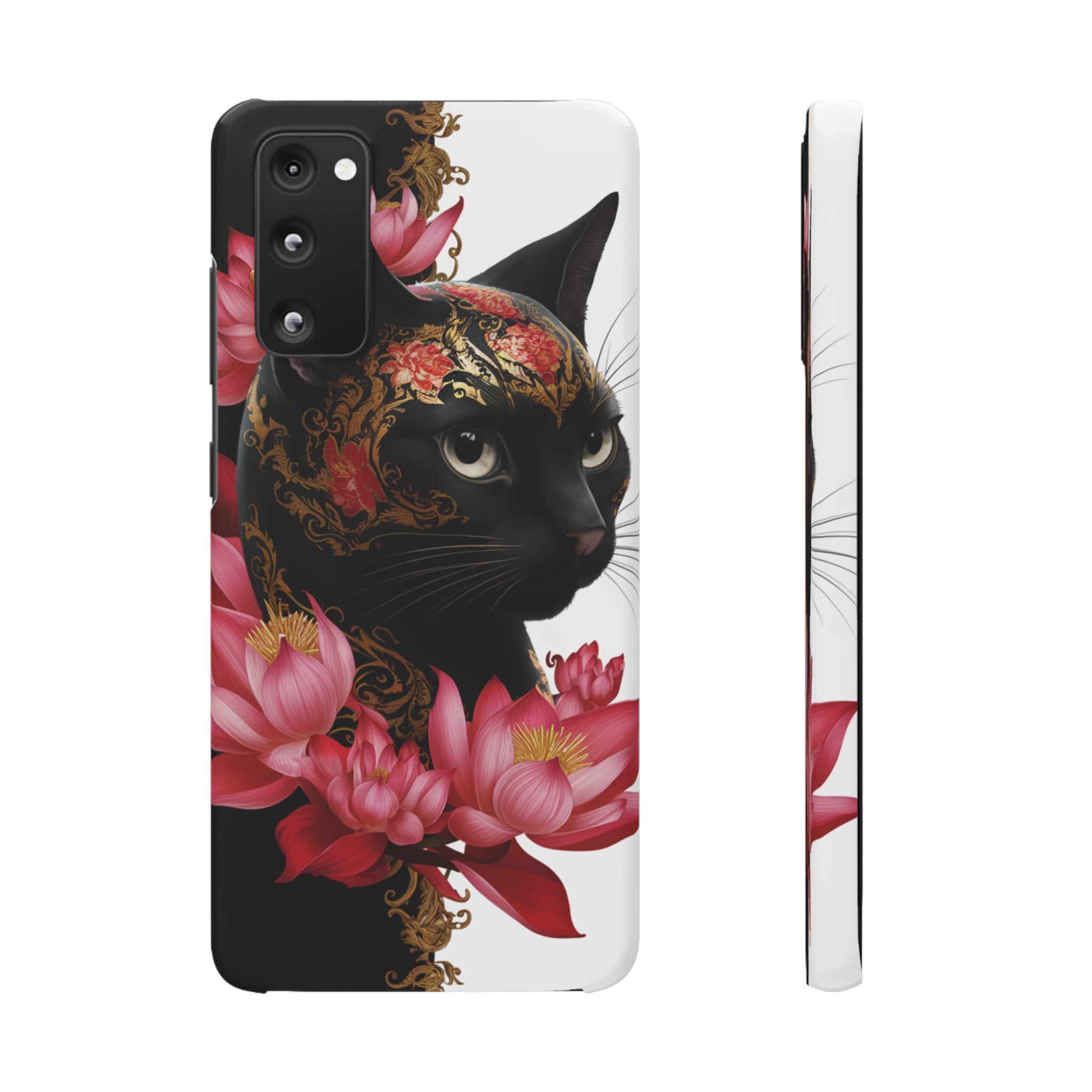 Yin & Yang Mystic Cat - Snap Case Samsung Galaxy Case