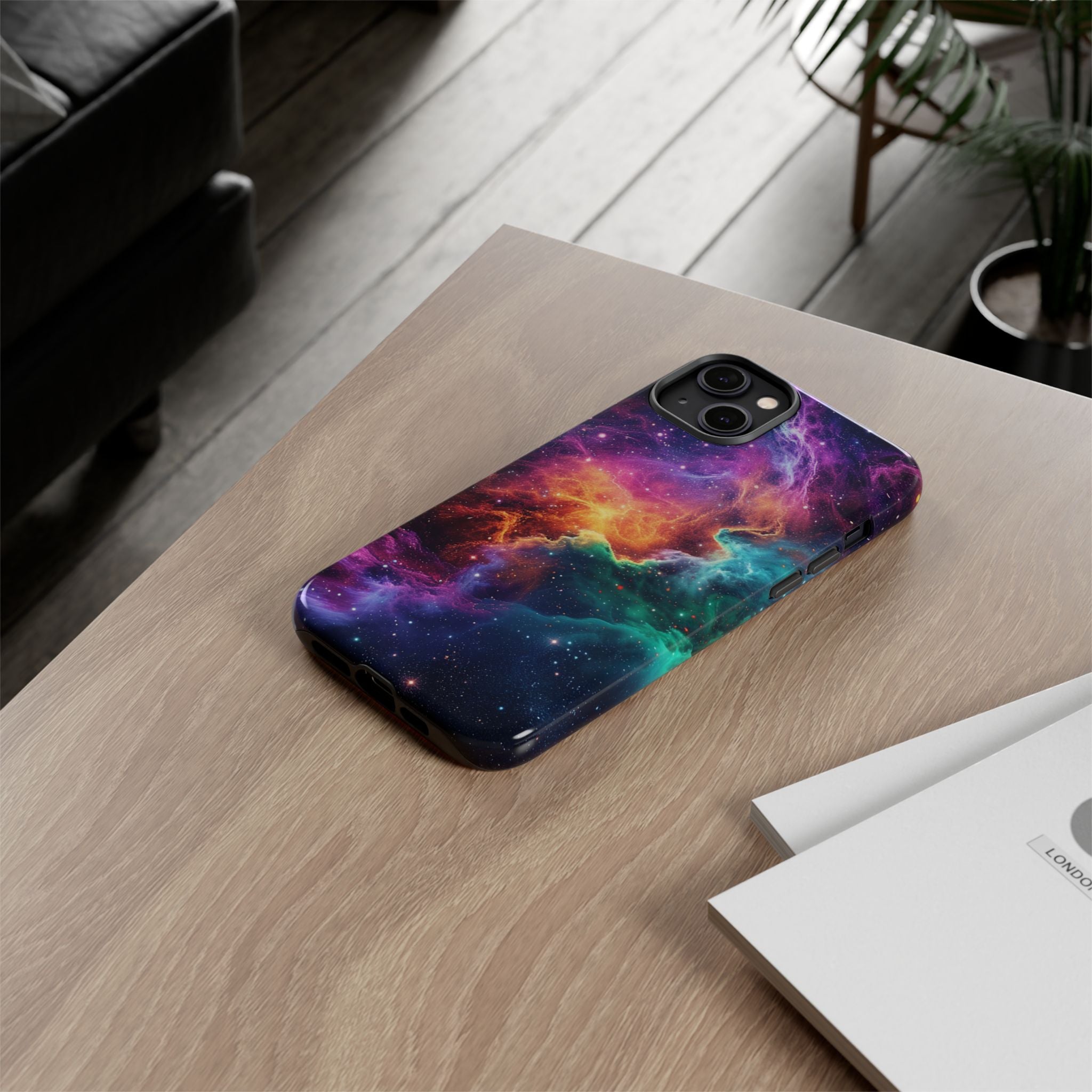 Celestial Aurora Galaxy - Tough Guard Apple iPhone Case