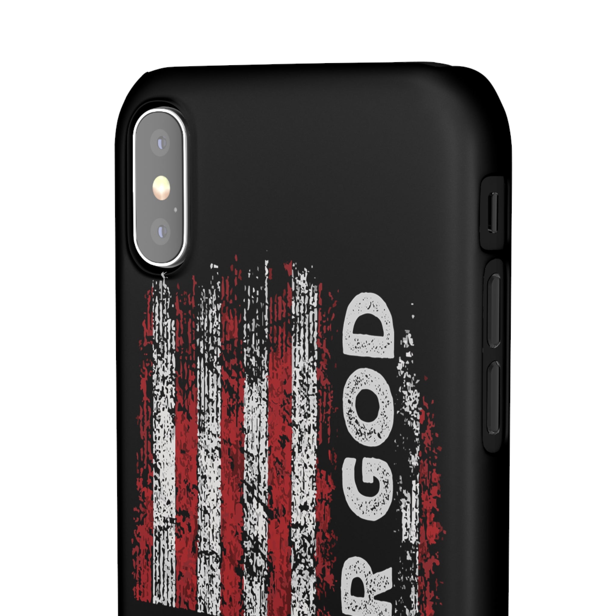 One Nation Under God American Flag - Snap Case Apple iPhone Case