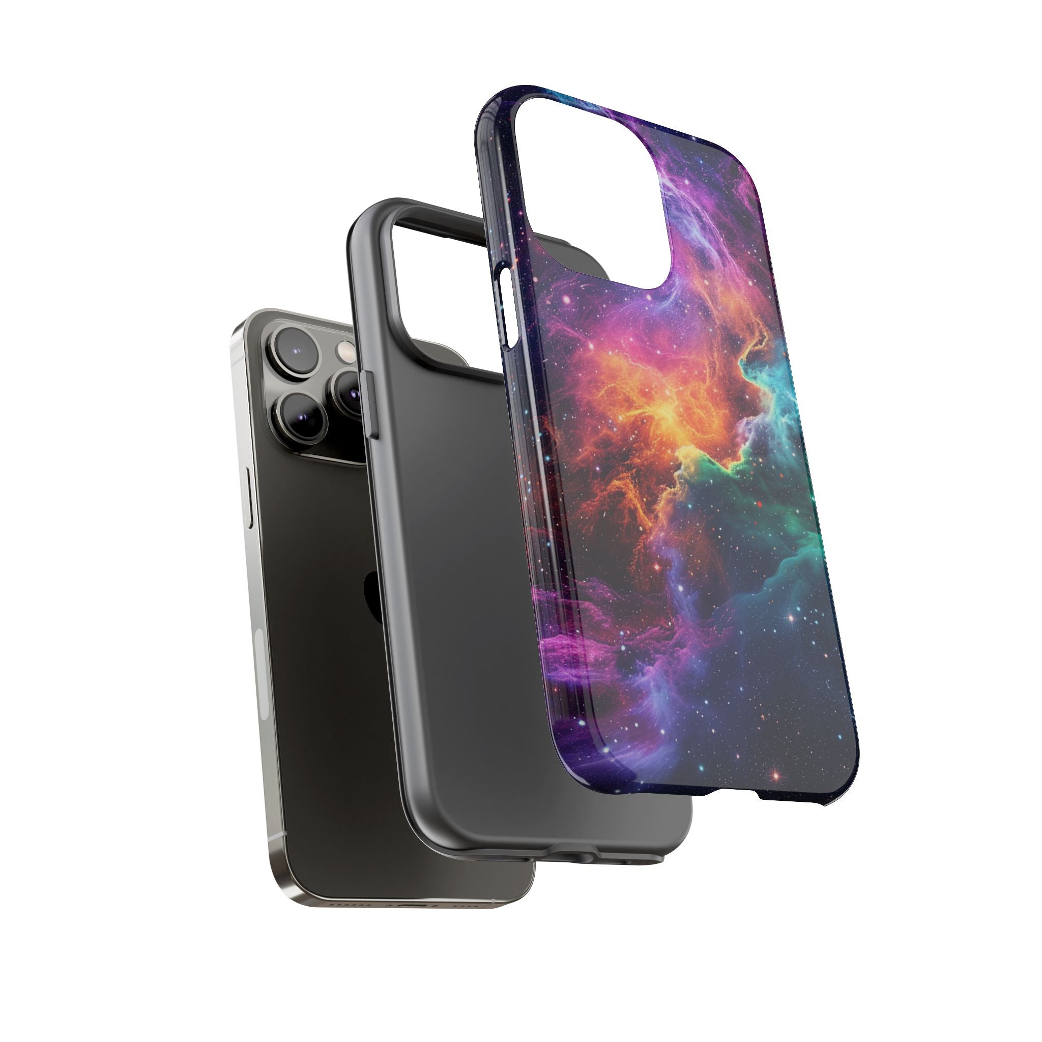 Celestial Aurora Galaxy - Tough Guard Apple iPhone Case