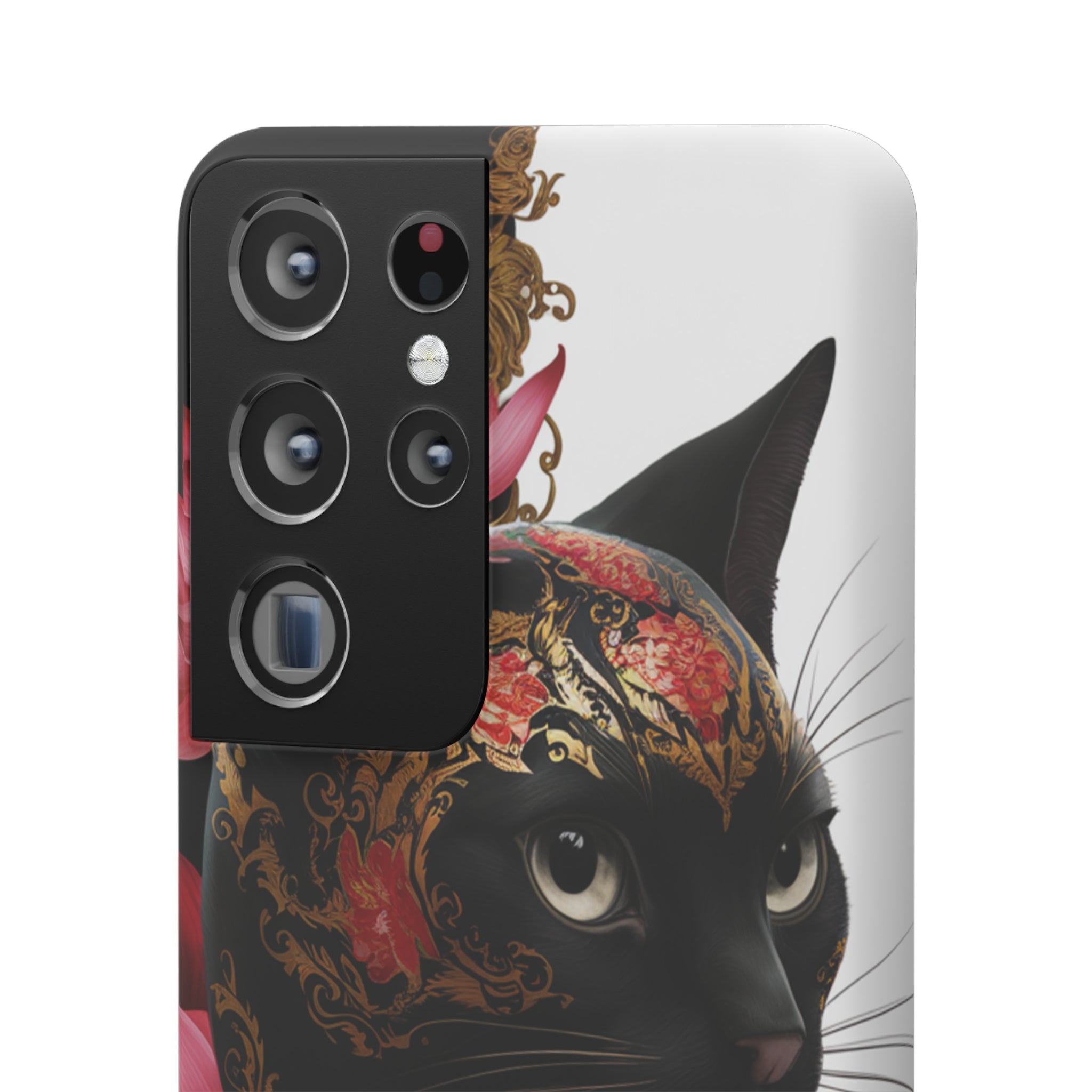 Yin & Yang Mystic Cat - Snap Case Samsung Galaxy Case