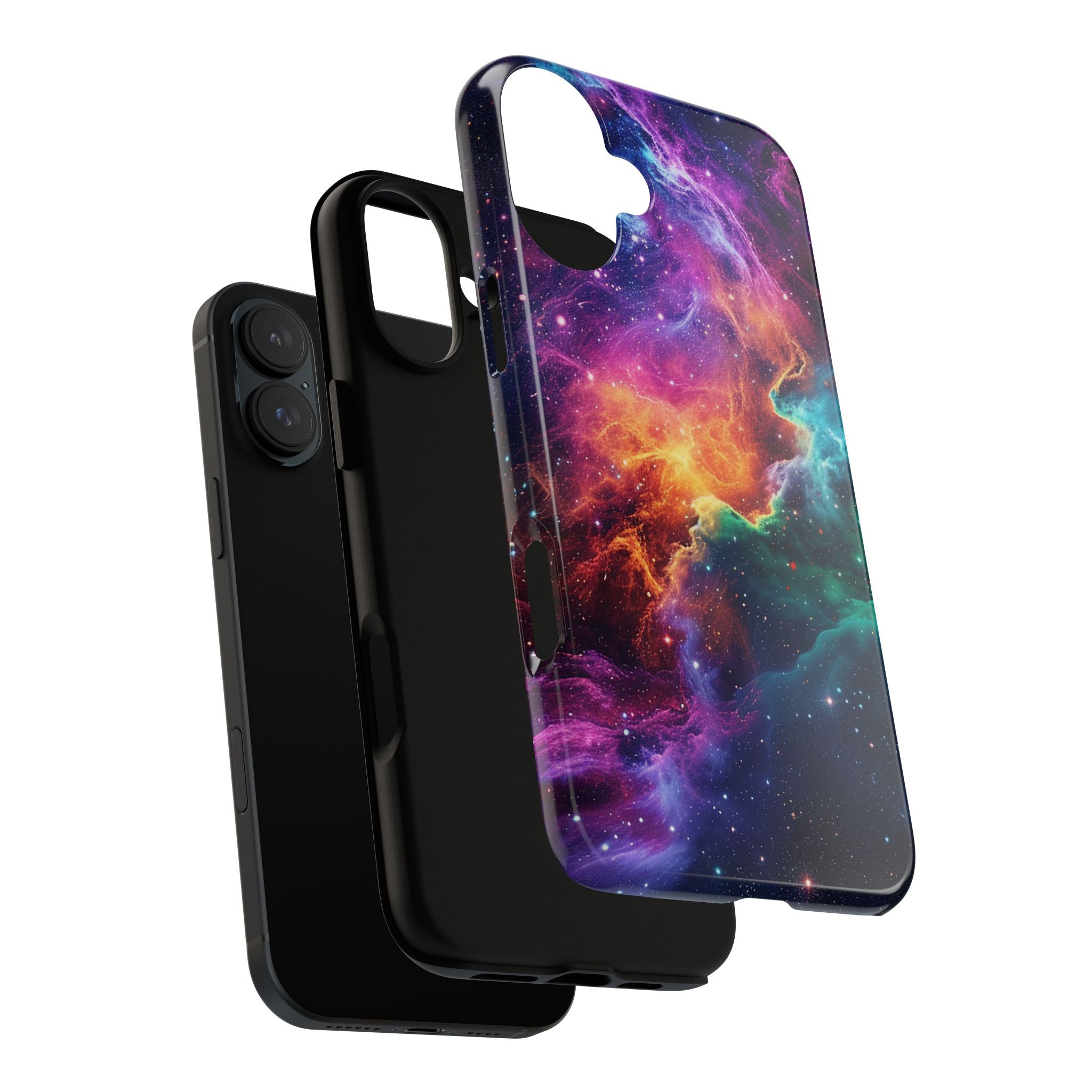 Celestial Aurora Galaxy - Tough Guard Apple iPhone Case