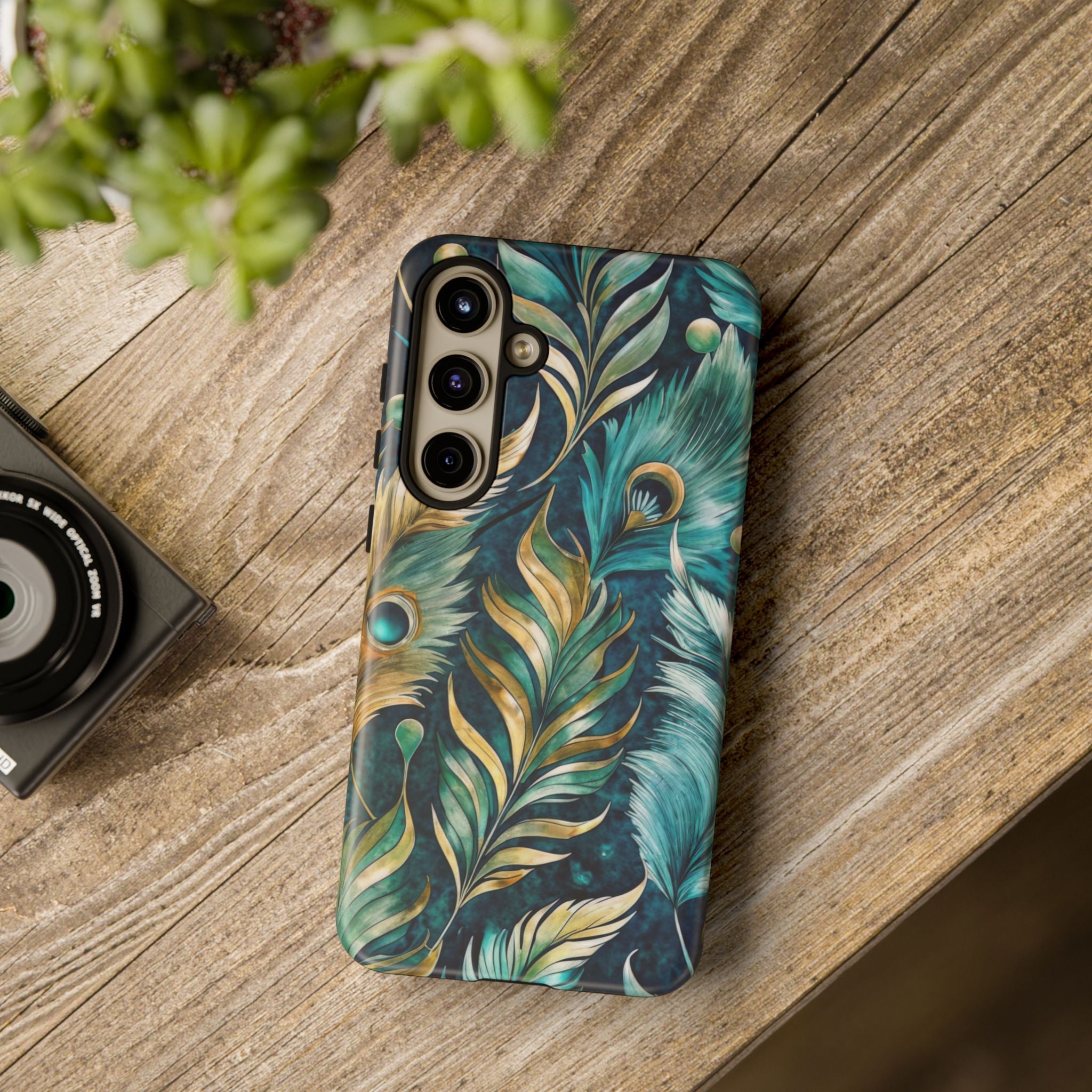 Peacock Feathers - Tough Guard Samsung Galaxy Case