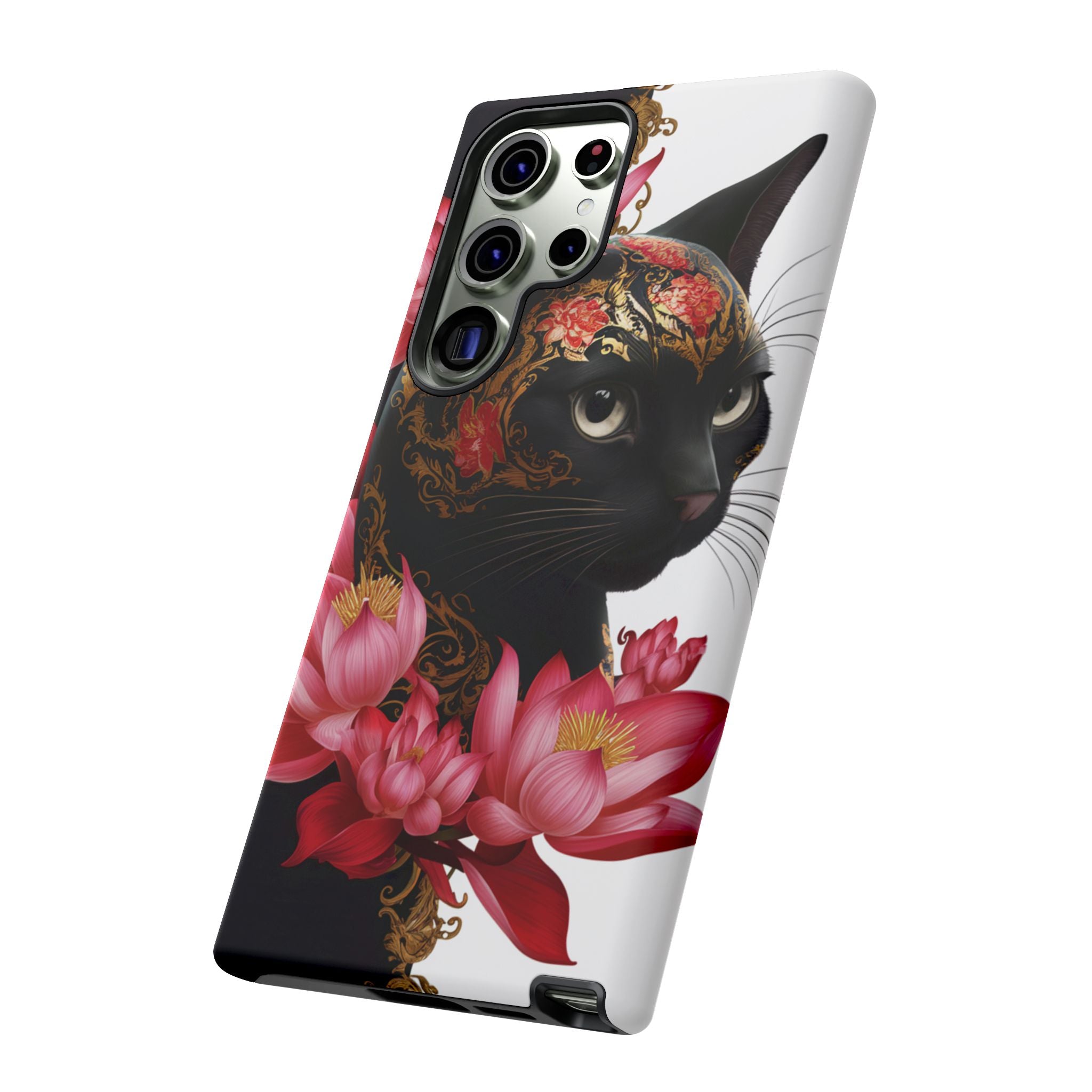 Yin & Yang Mystic Cat - Tough Guard Samsung Galaxy Case