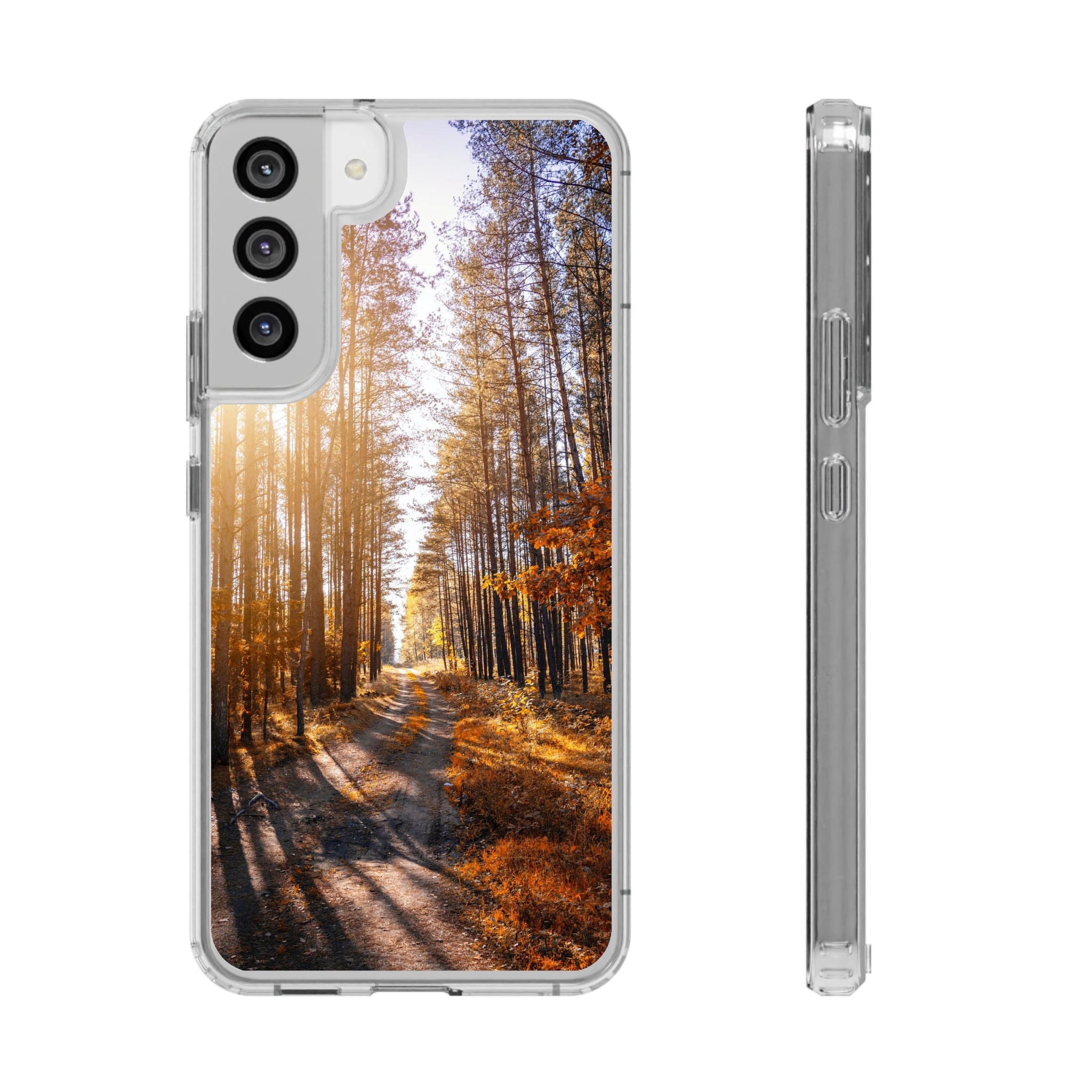 Autumn Forest Way - Crystal Guard Durable Samsung Galaxy Case