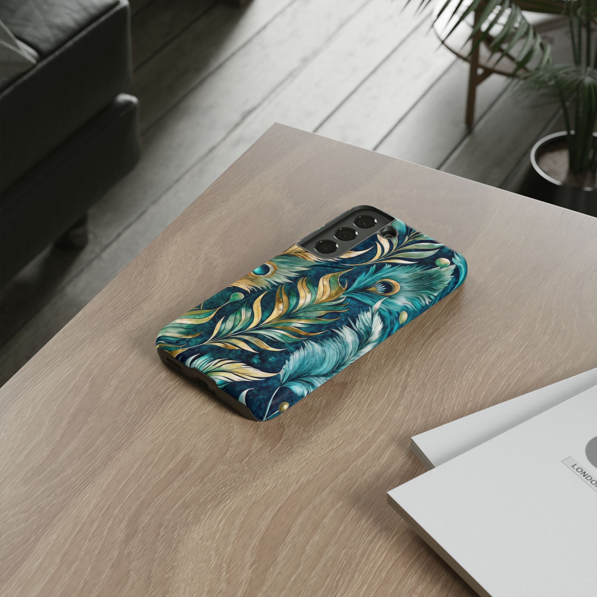 Peacock Feathers - Tough Guard Samsung Galaxy Case