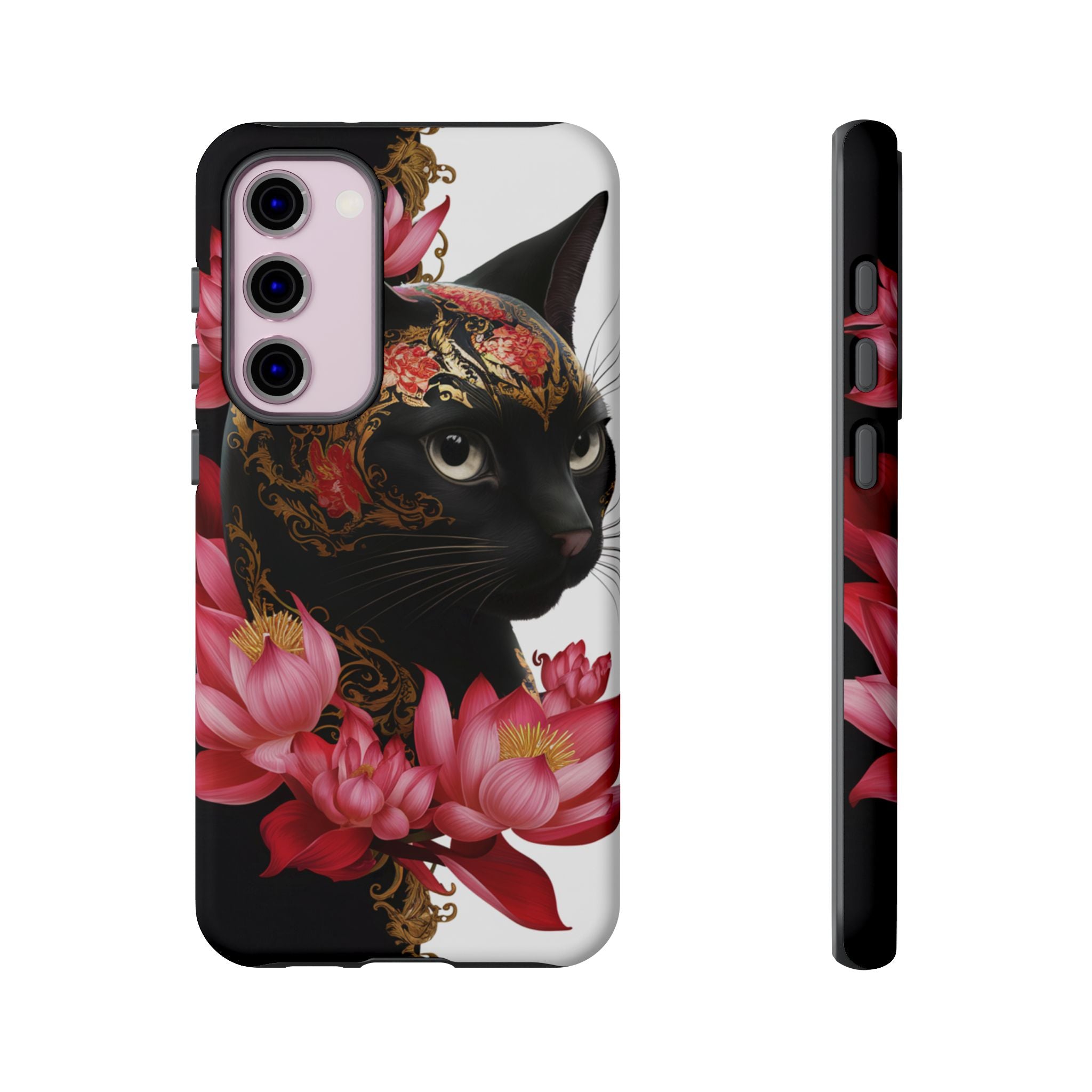 Yin & Yang Mystic Cat - Tough Guard Samsung Galaxy Case
