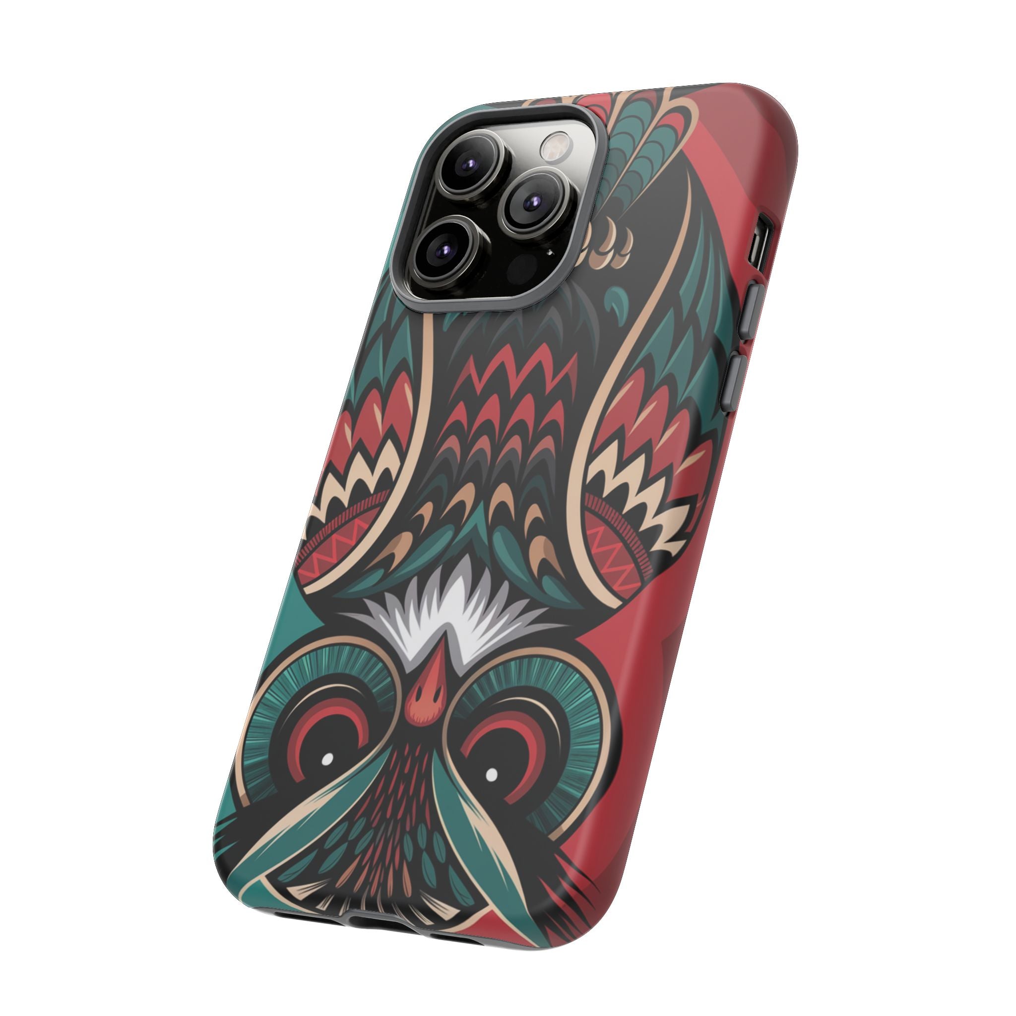 Majestic Haida Native American Owl - Tough Guard Apple iPhone Case