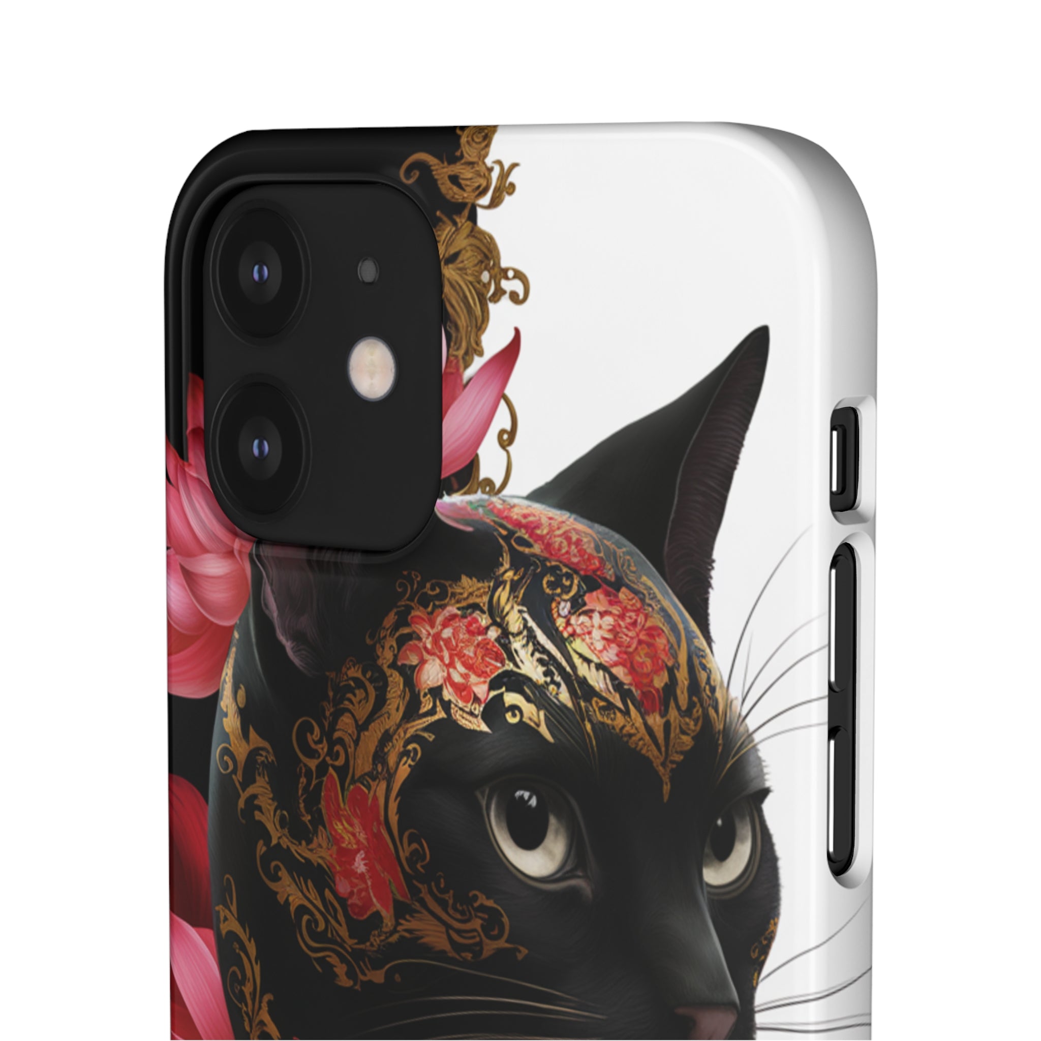 Yin & Yang Mystic Cat - Snap Case Apple iPhone Case