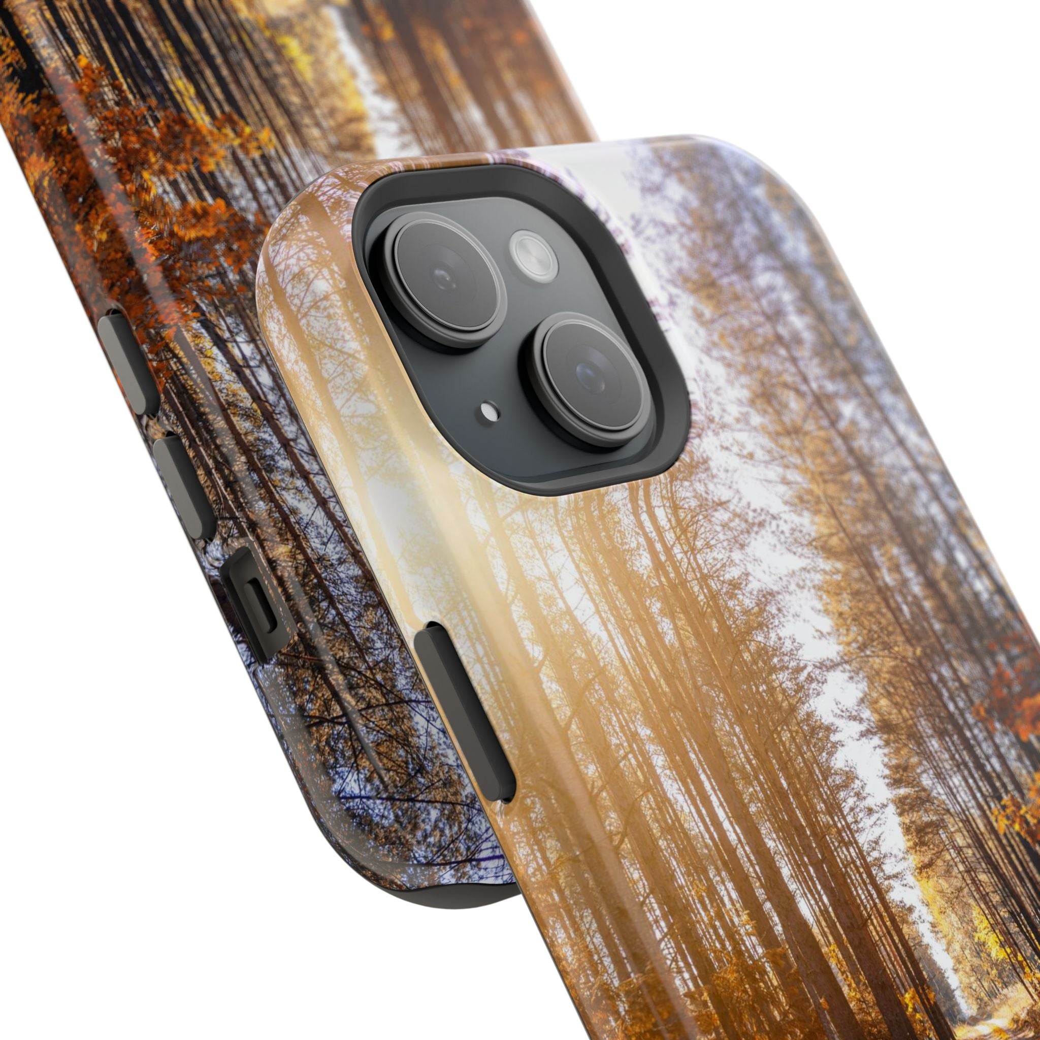 Autumn Forest Way - Magnetic Armor Tough Case Apple iPhone