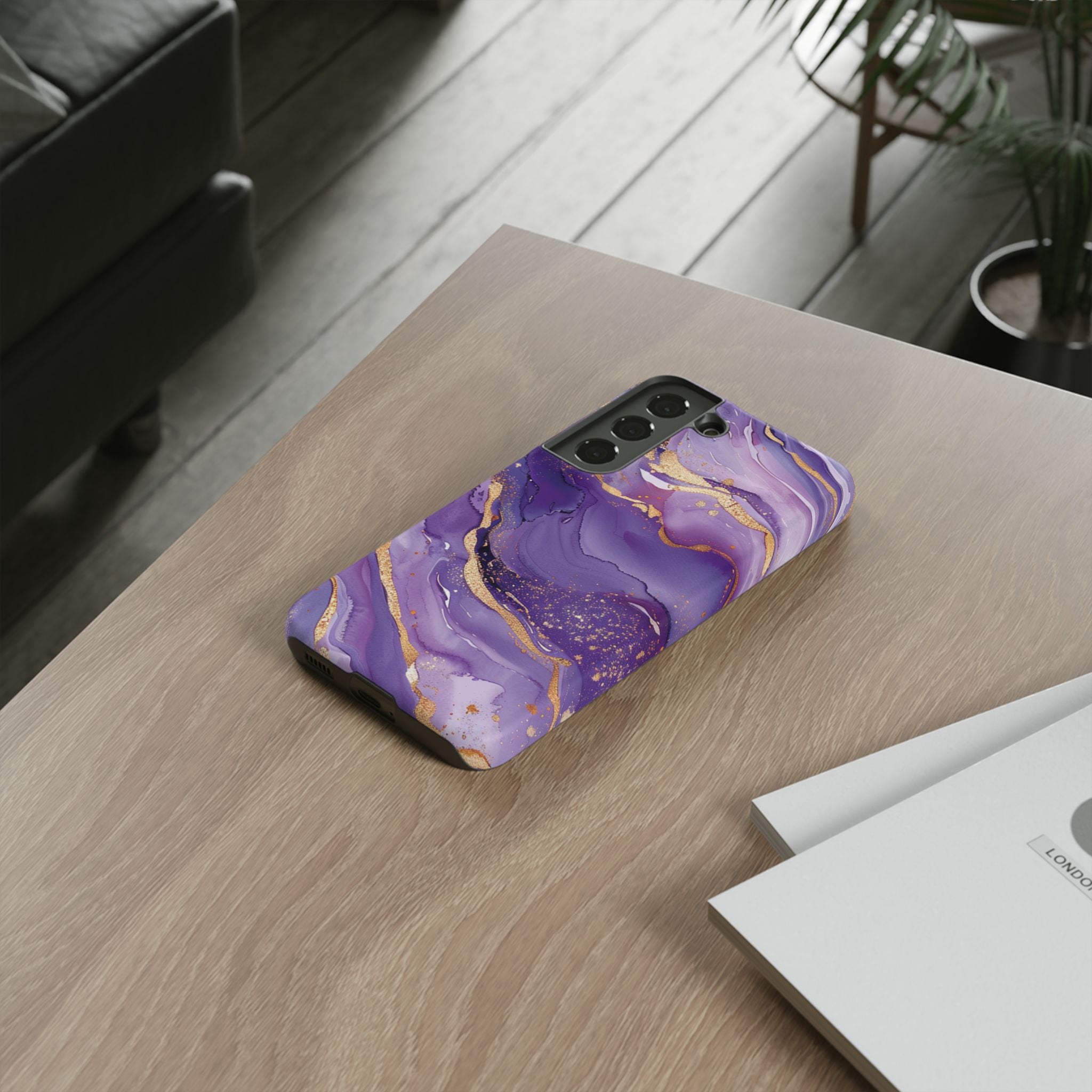 Lavender Golden Dream - Tough Guard Samsung Galaxy Case