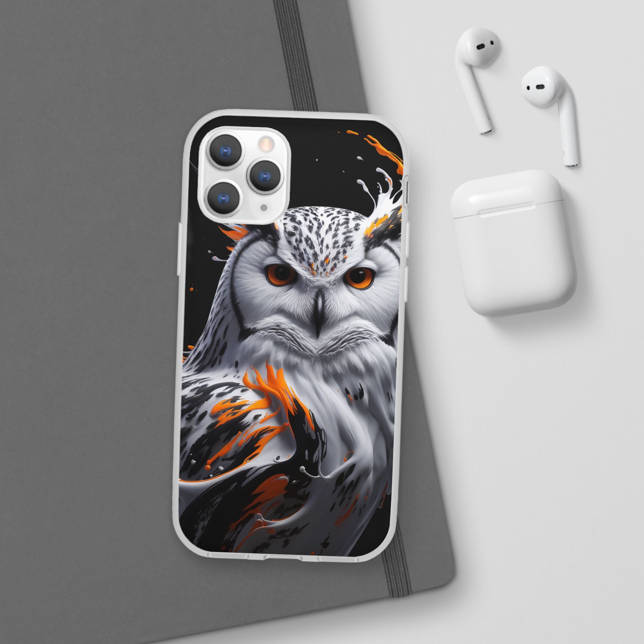 Majestic Mystic Whoo Guardian Owl - Flexi Case Apple iPhone Case