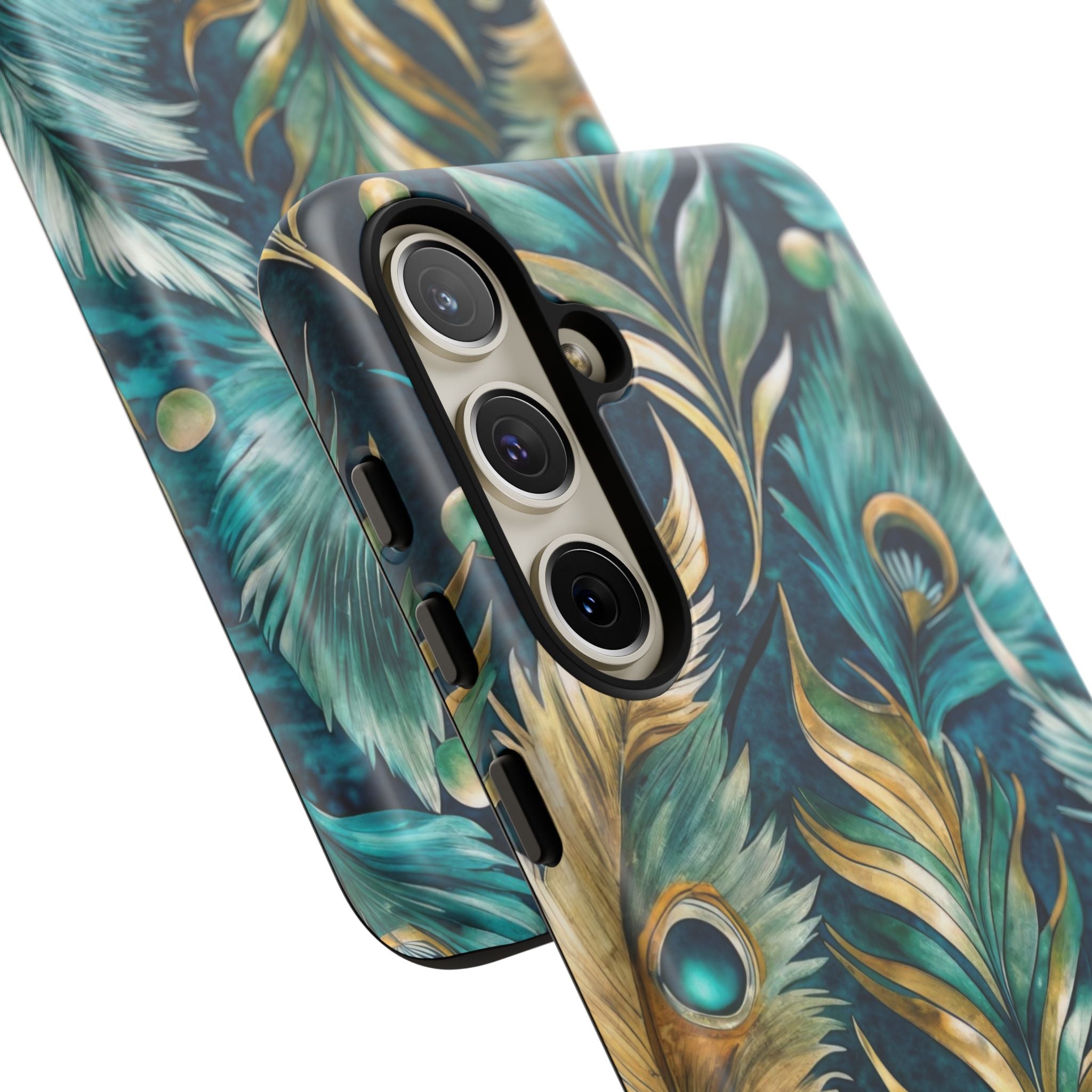 Peacock Feathers - Tough Guard Samsung Galaxy Case