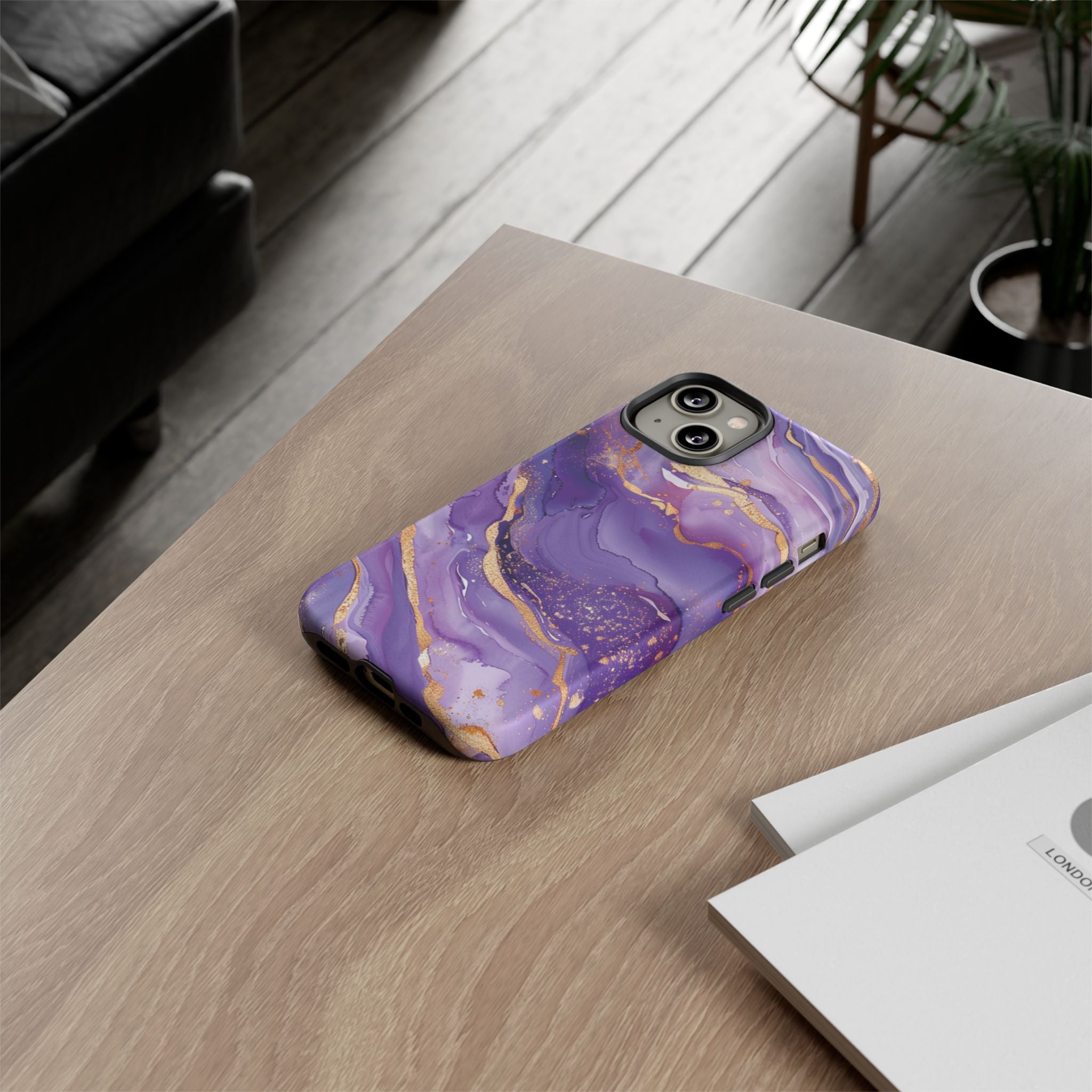 Lavender Golden Dream - Tough Guard Apple iPhone Case