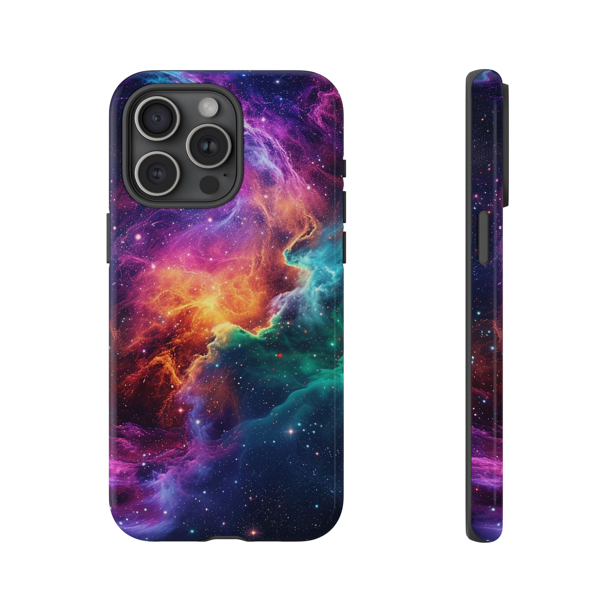 Celestial Aurora Galaxy - Tough Guard Apple iPhone Case