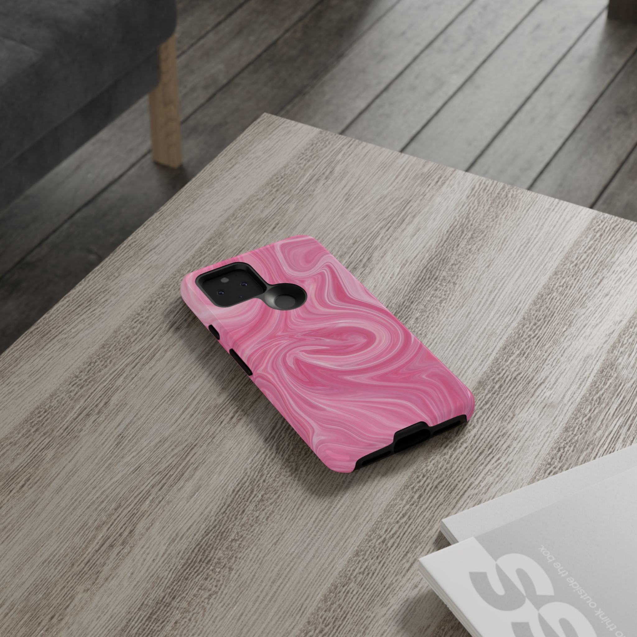 Pink Blush Marble - Tough Guard Google Pixel Case