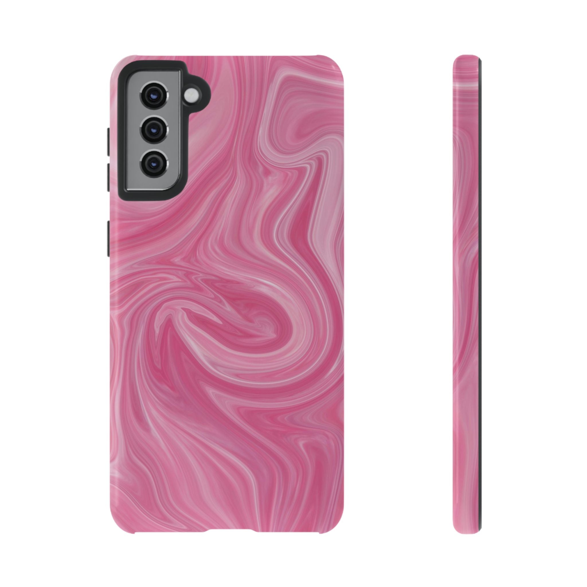 Pink Blush Marble - Tough Guard Samsung Galaxy Case