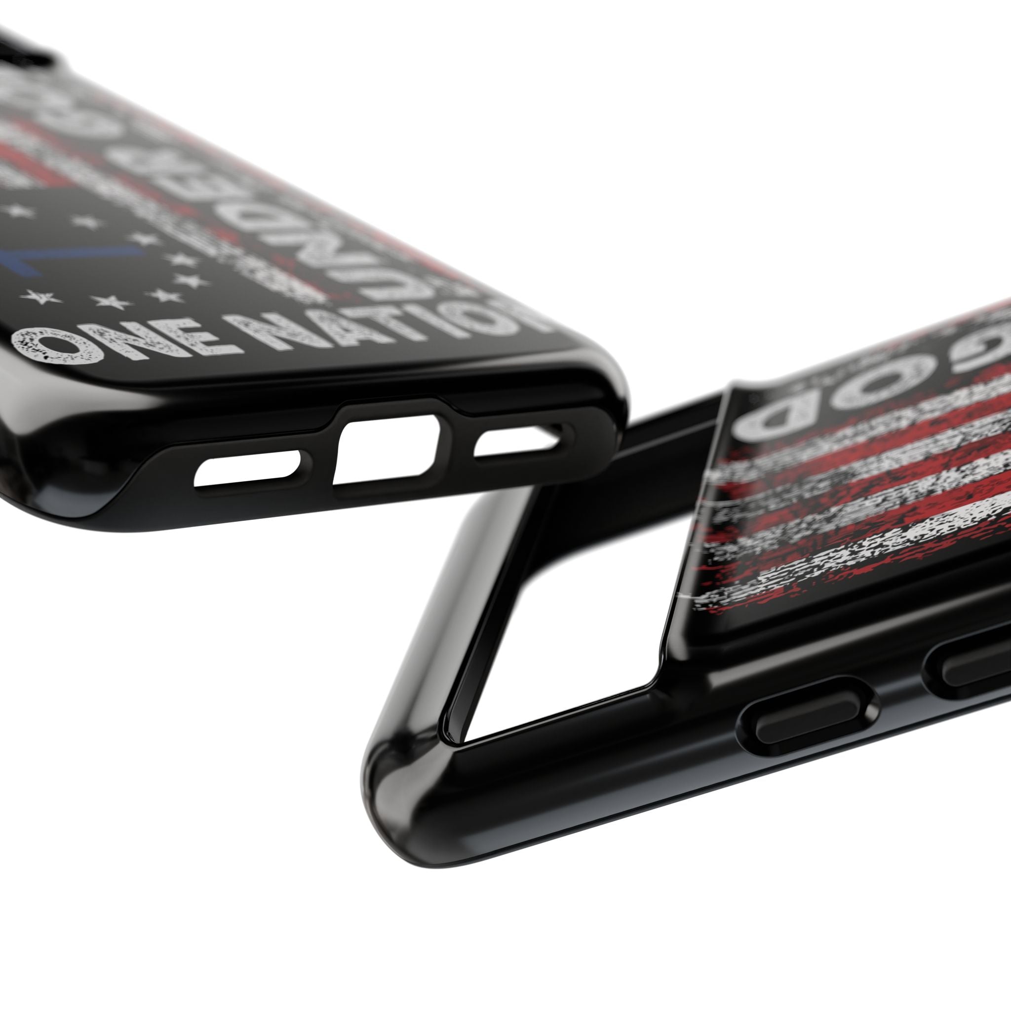 One Nation Under God American Flag - Tough Guard Google Pixel Case