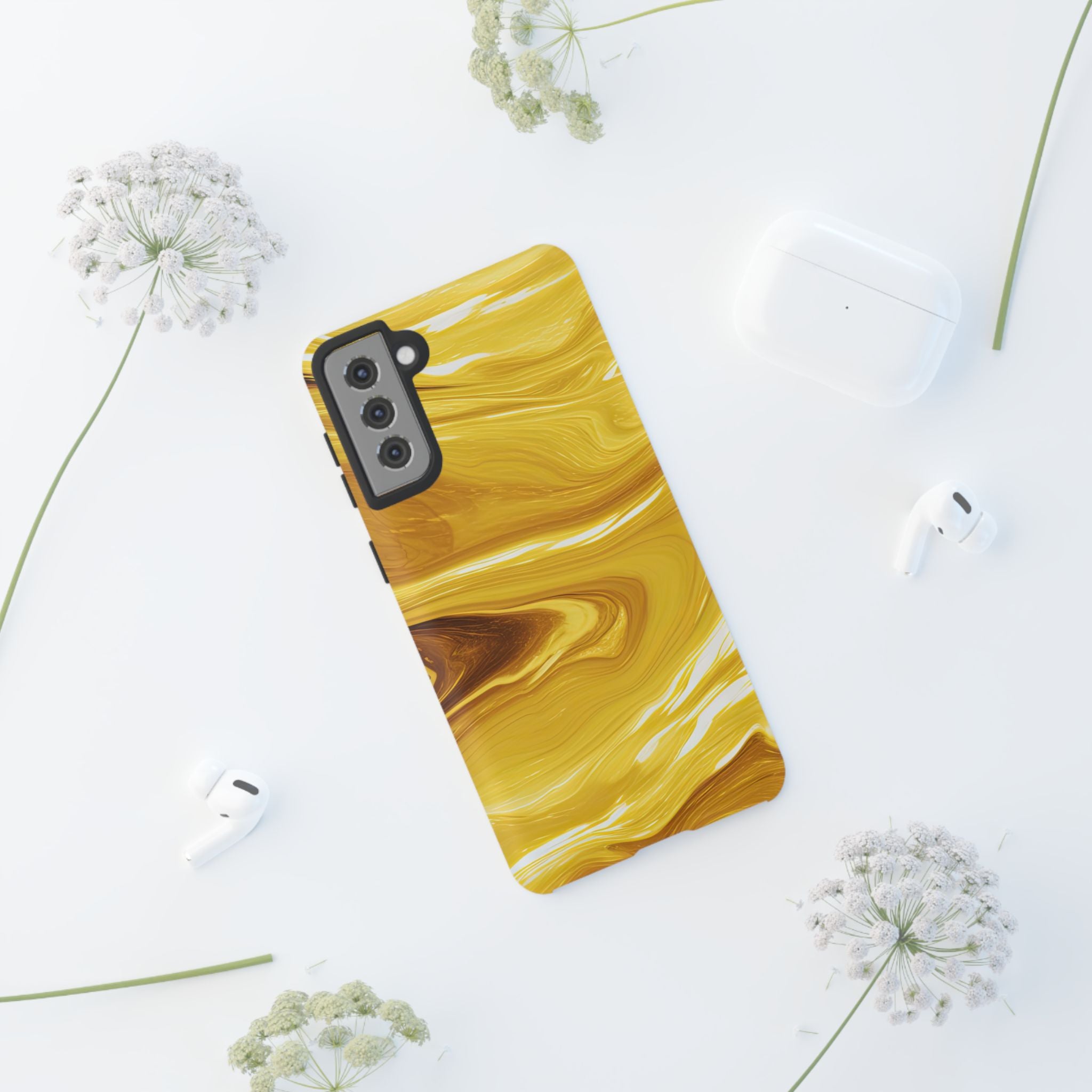 Golden Veil Marble - Tough Guard Samsung Galaxy Case
