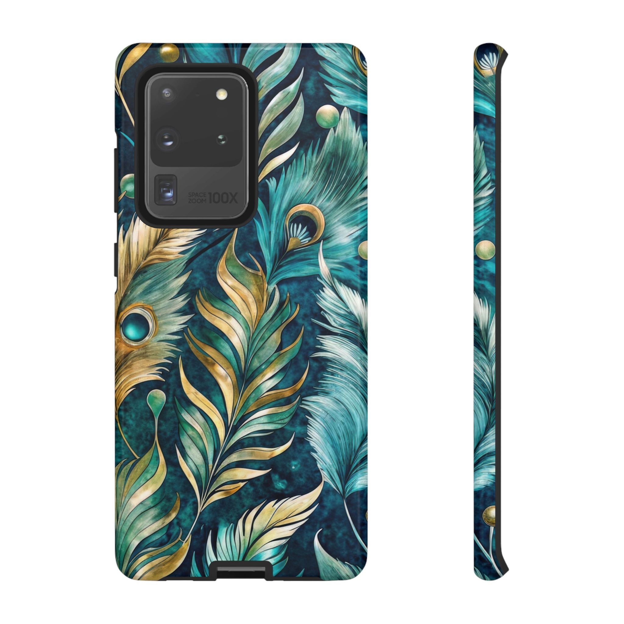 Peacock Feathers - Tough Guard Samsung Galaxy Case