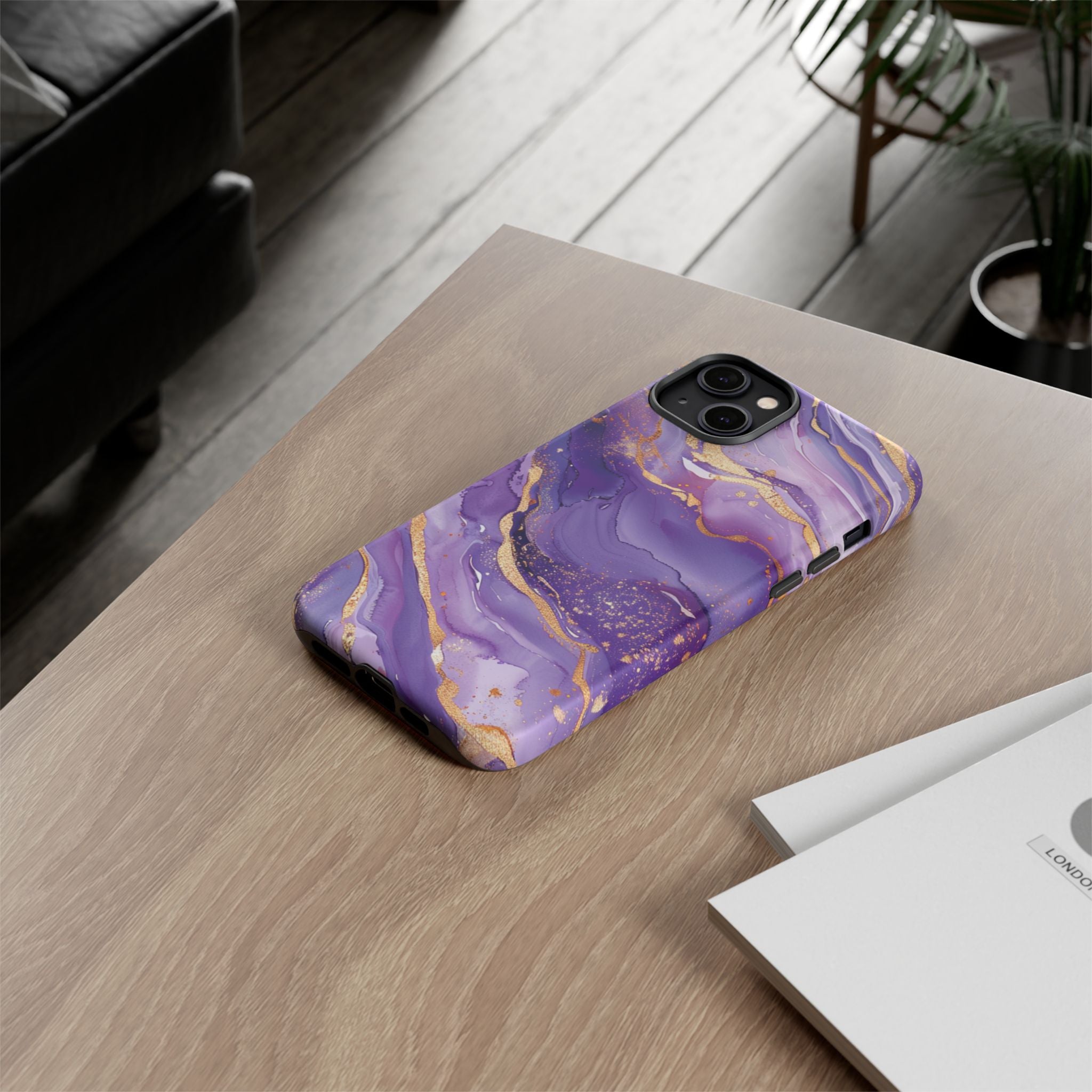 Lavender Golden Dream - Tough Guard Apple iPhone Case