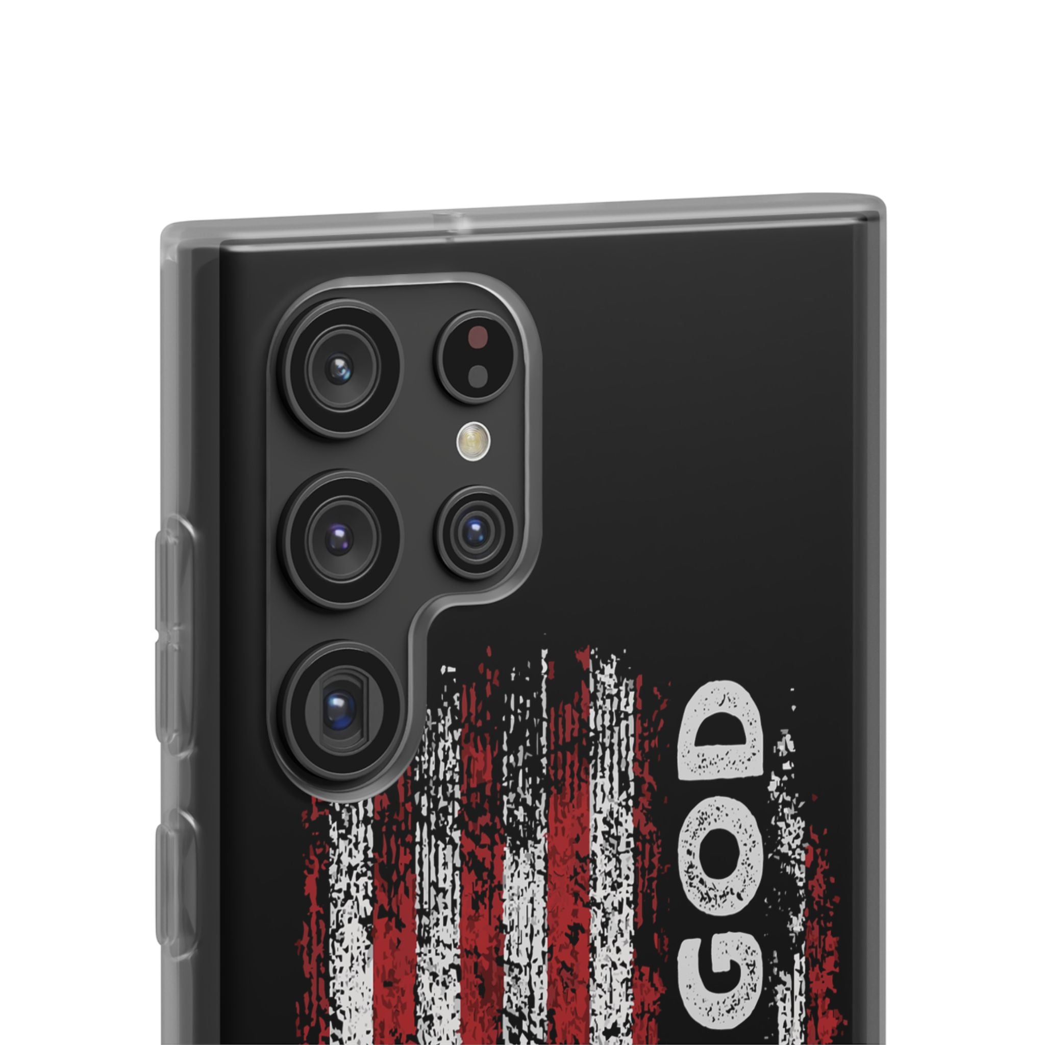 One Nation Under God American Flag - Flexi Case Samsung Galaxy Case