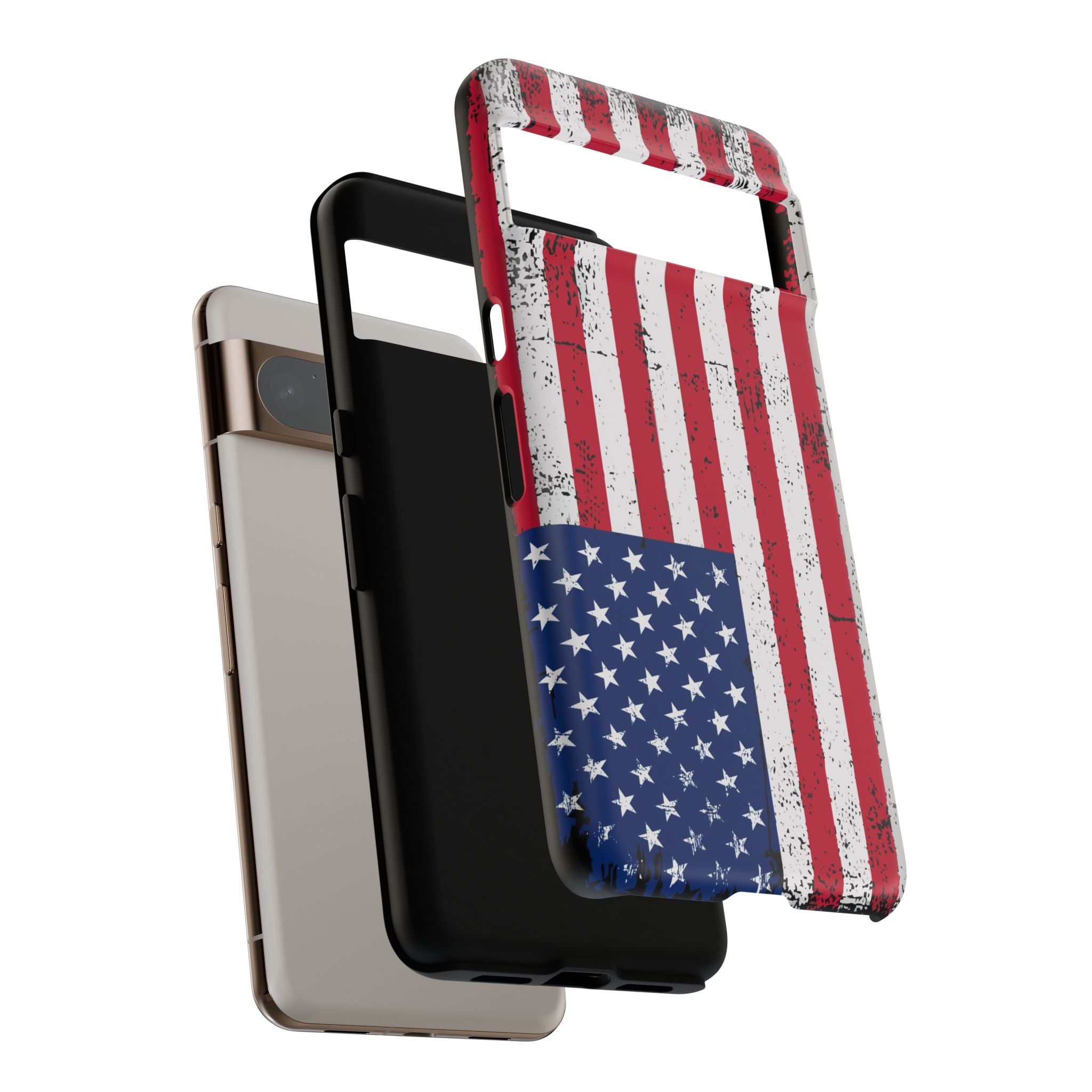 American Flag - Tough Guard Google Pixel Case