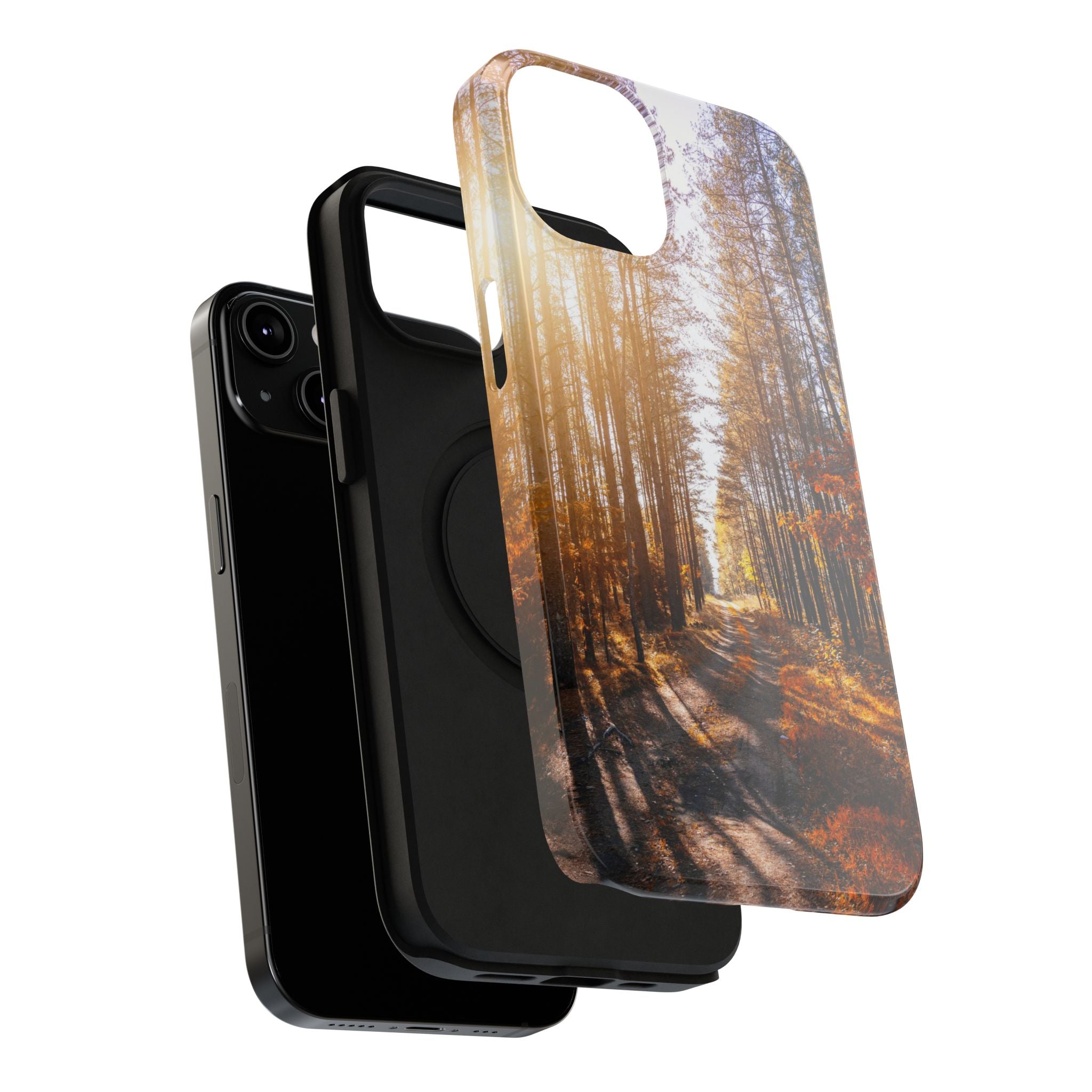 Autumn Forest Way - Impact Guard Apple iPhone Case