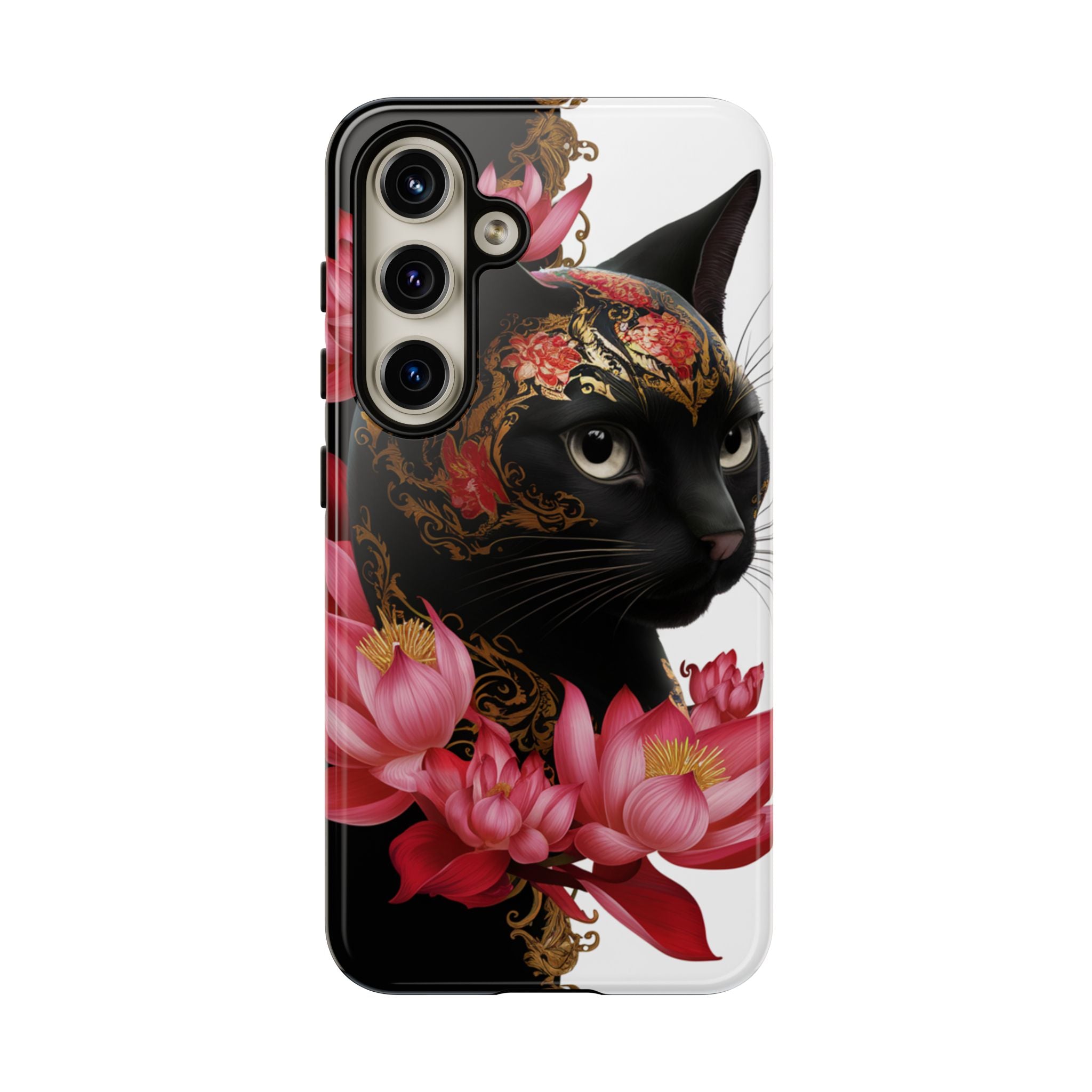 Yin & Yang Mystic Cat - Tough Guard Samsung Galaxy Case