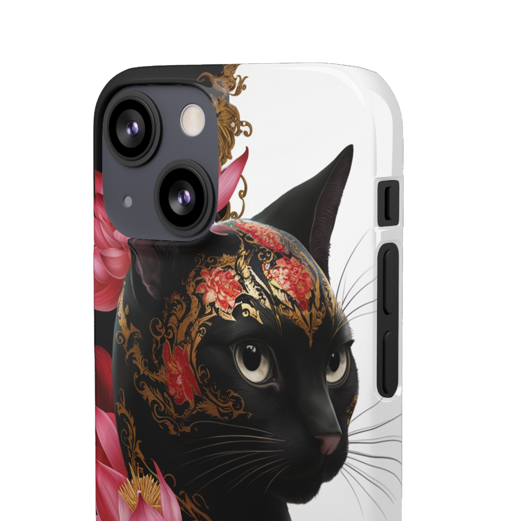 Yin & Yang Mystic Cat - Snap Case Apple iPhone Case
