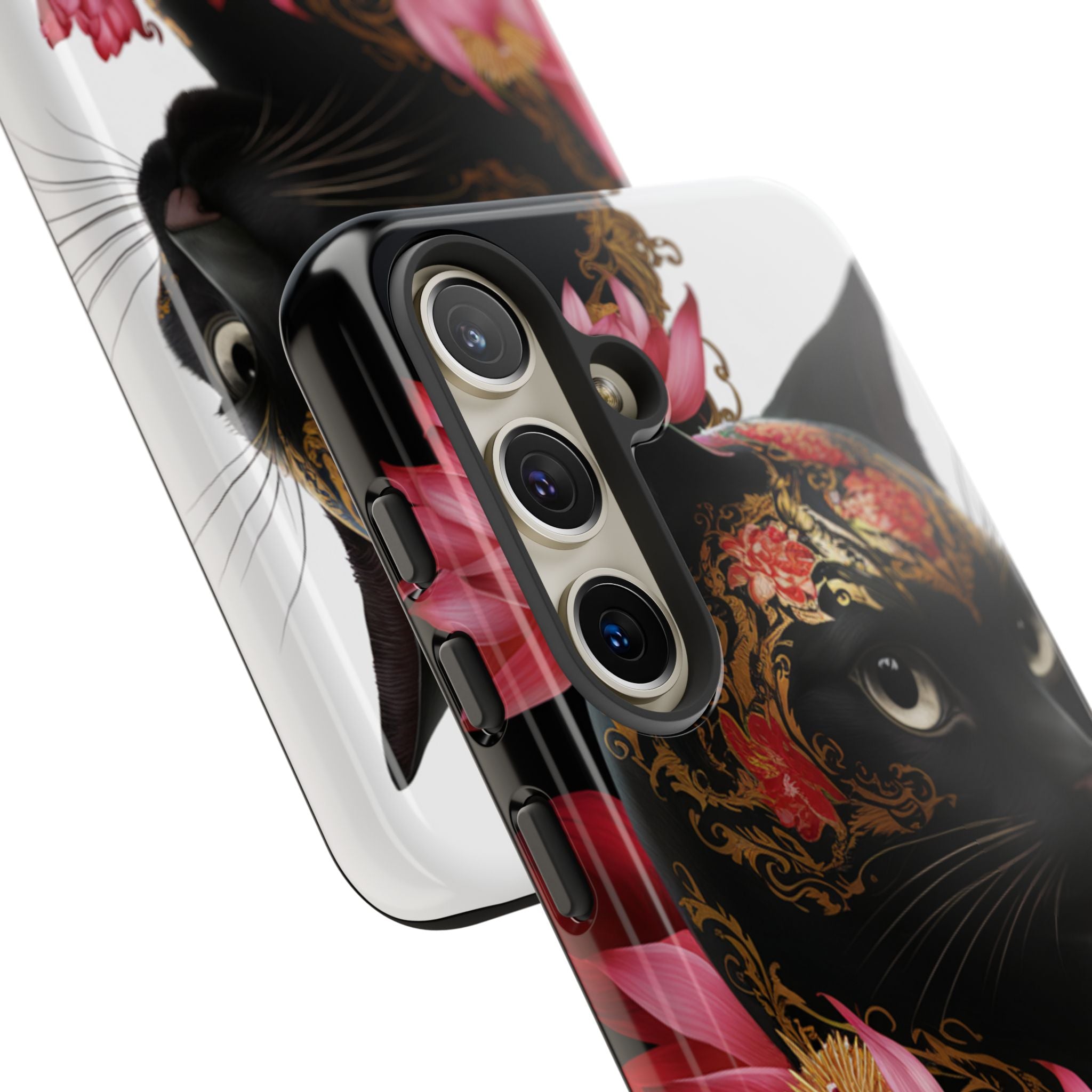 Yin & Yang Mystic Cat - Tough Guard Samsung Galaxy Case