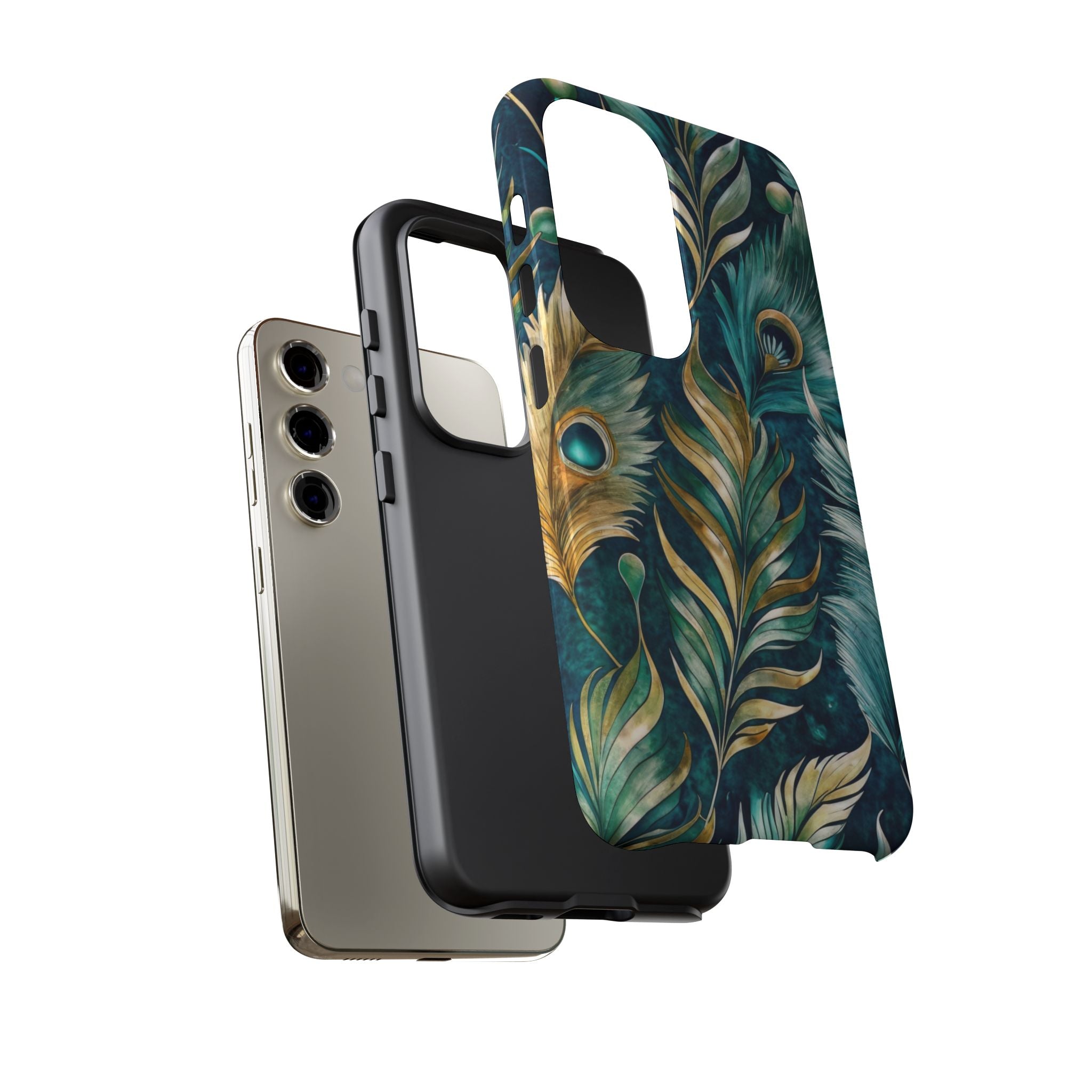 Peacock Feathers - Tough Guard Samsung Galaxy Case