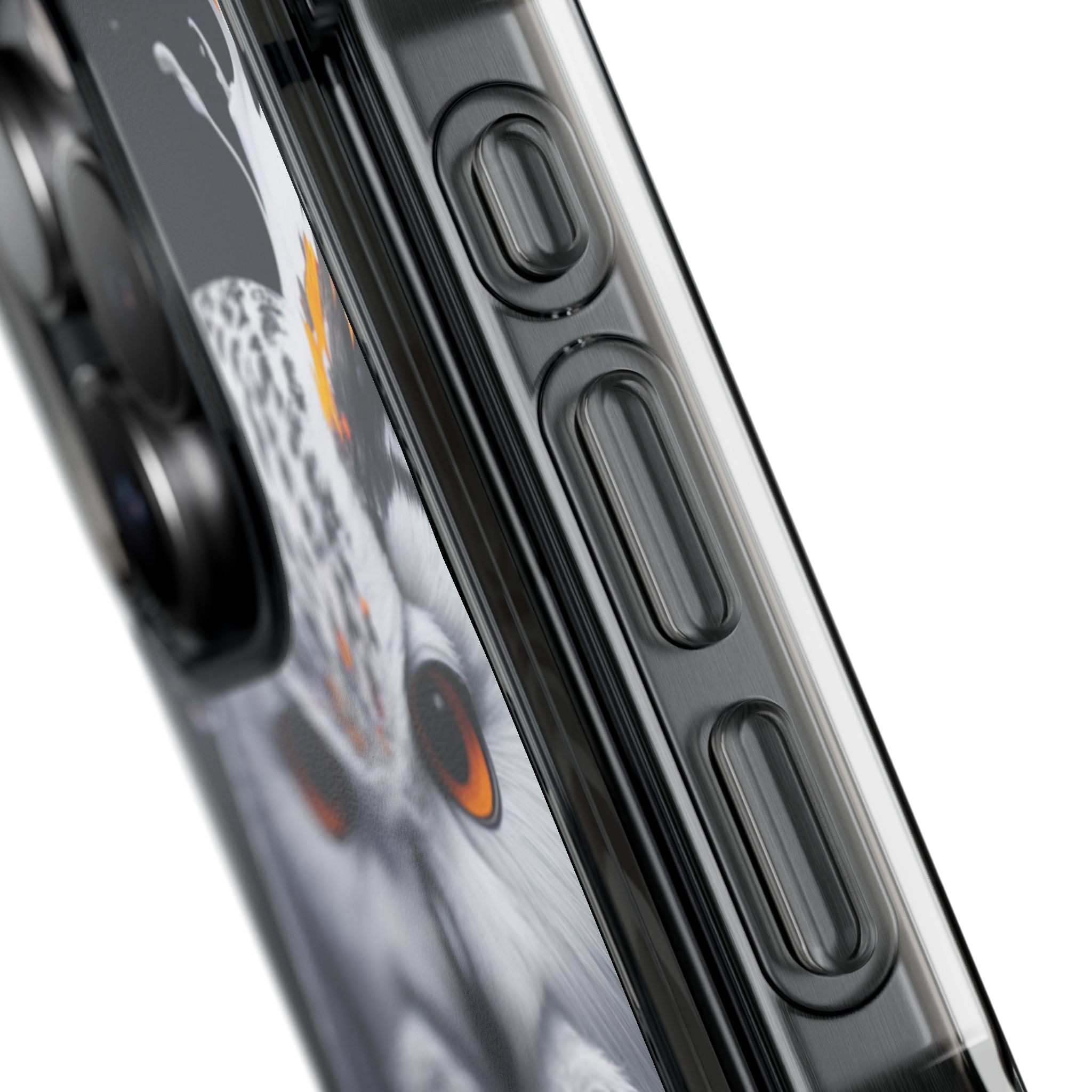 Majestic Mystic Whoo Guardian Owl - Magnetic Crystal Guard Apple iPhone Case