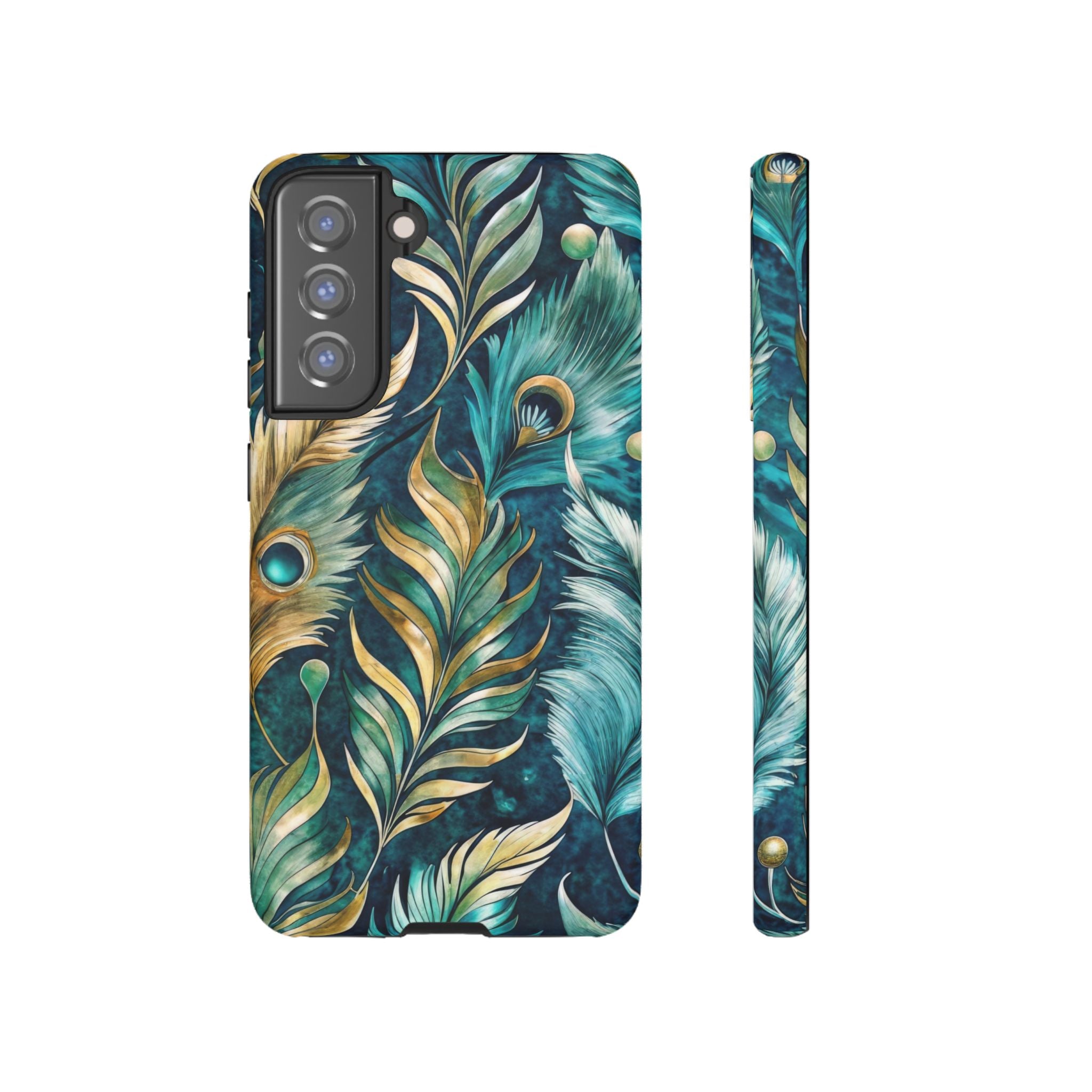 Peacock Feathers - Tough Guard Samsung Galaxy Case