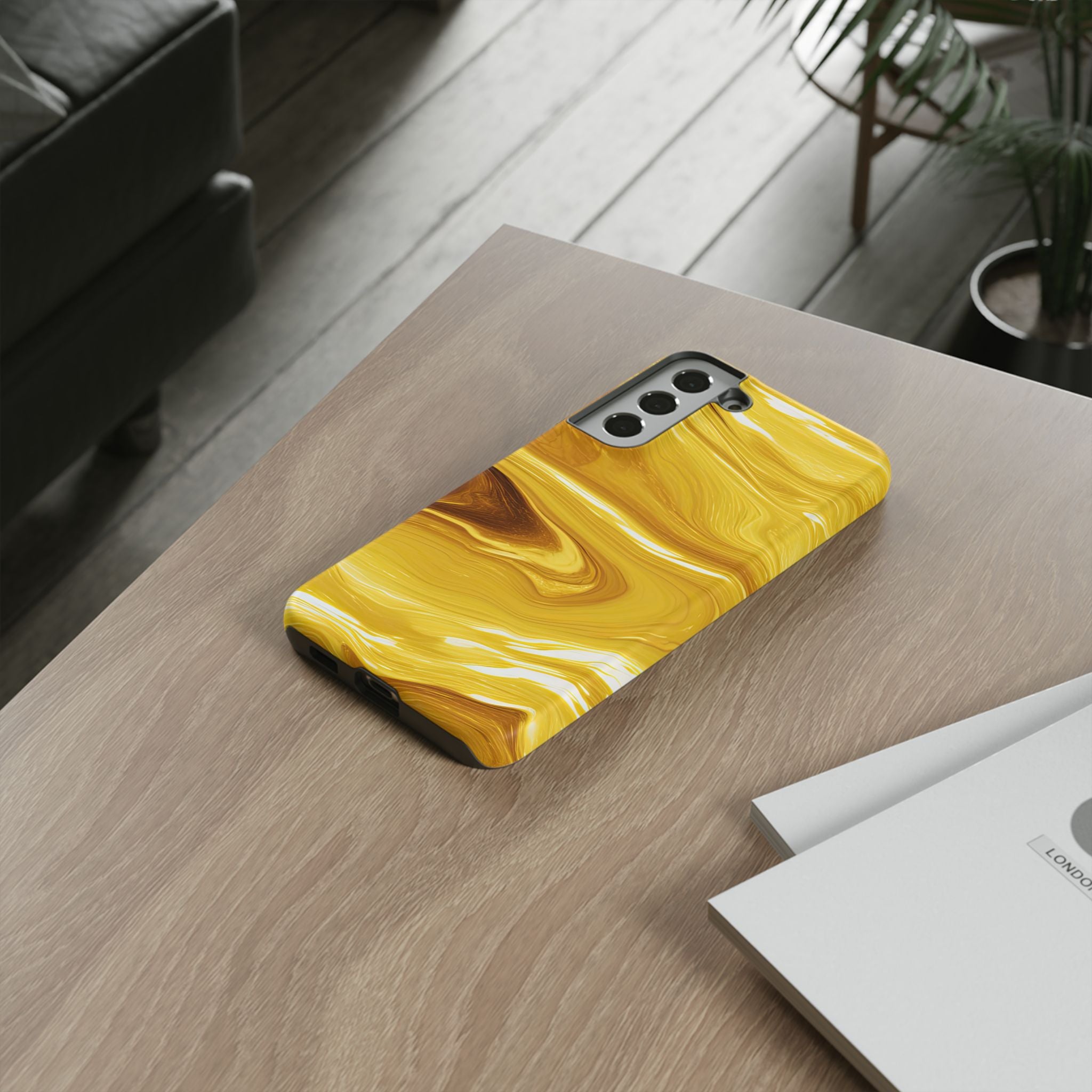 Golden Veil Marble - Tough Guard Samsung Galaxy Case