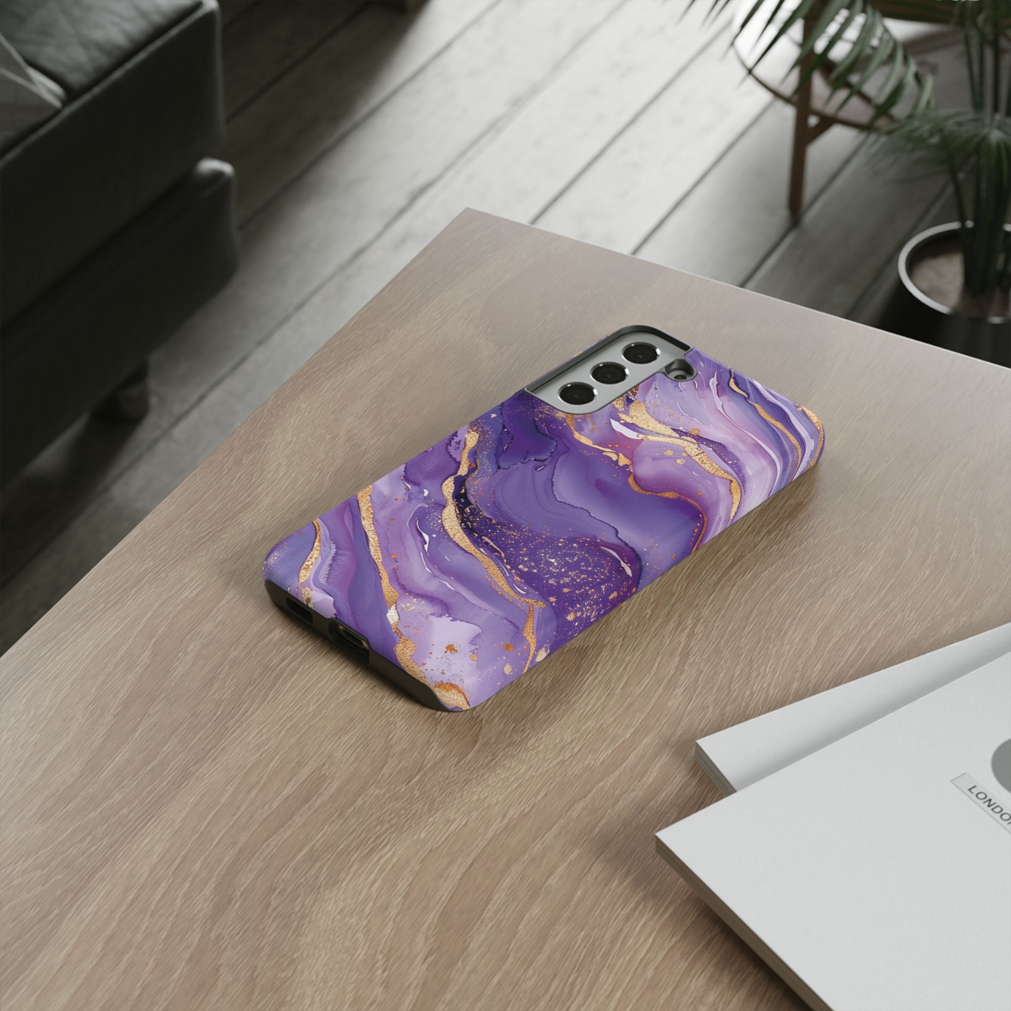 Lavender Golden Dream - Tough Guard Samsung Galaxy Case